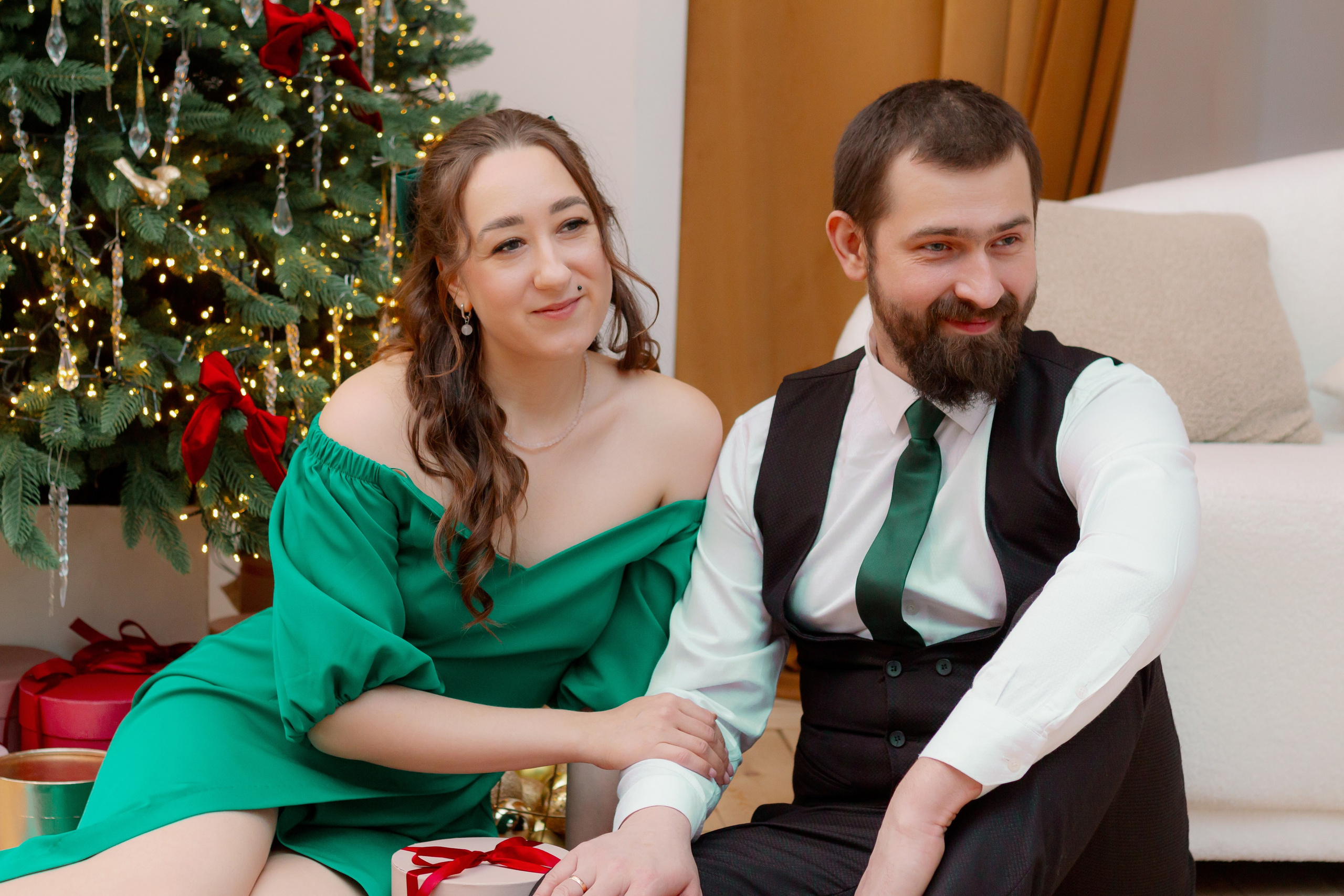 Время чудес! Семейная новогодняя фотосессия в студии, Екатеринбург. Фотограф в Екатеринбурге Пойгина Елена