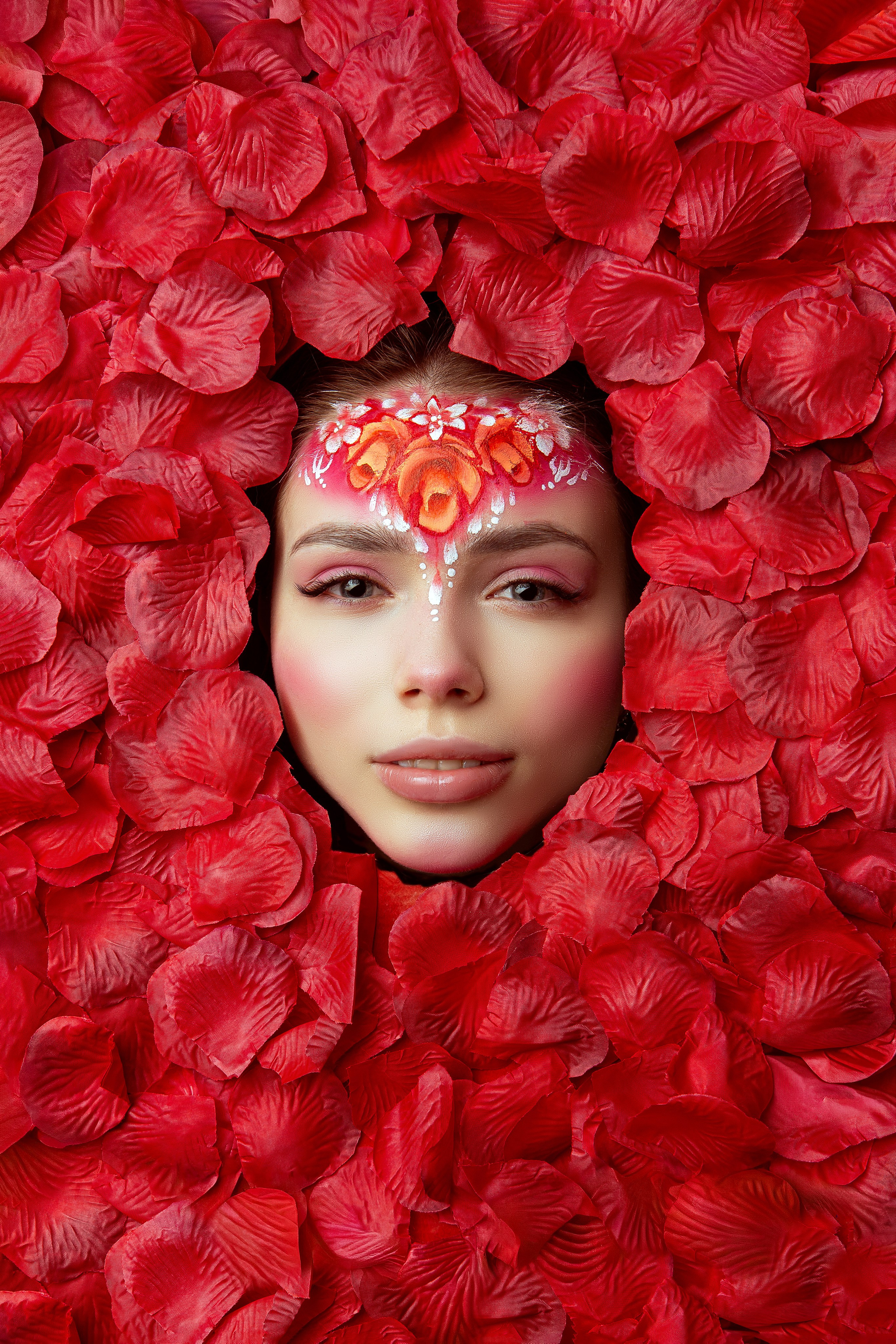 В цветах. Фотограф Мария Кольцова