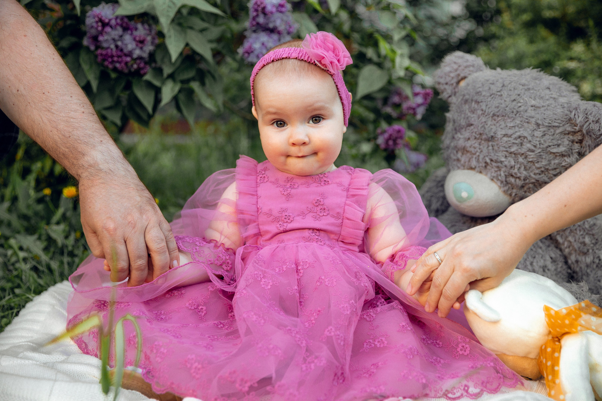 Полина 1 годик. Портретный и семейный фотограф в Москве Ирина Голубчина
