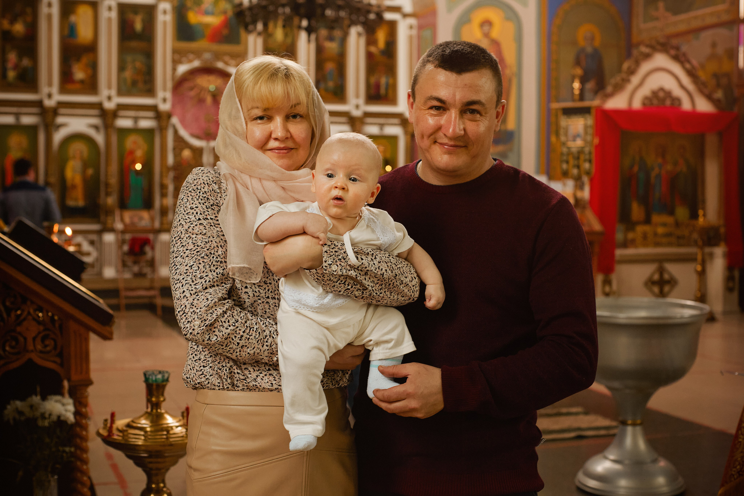 Крещение. Фотограф анималист в Москве Майорова Евгения