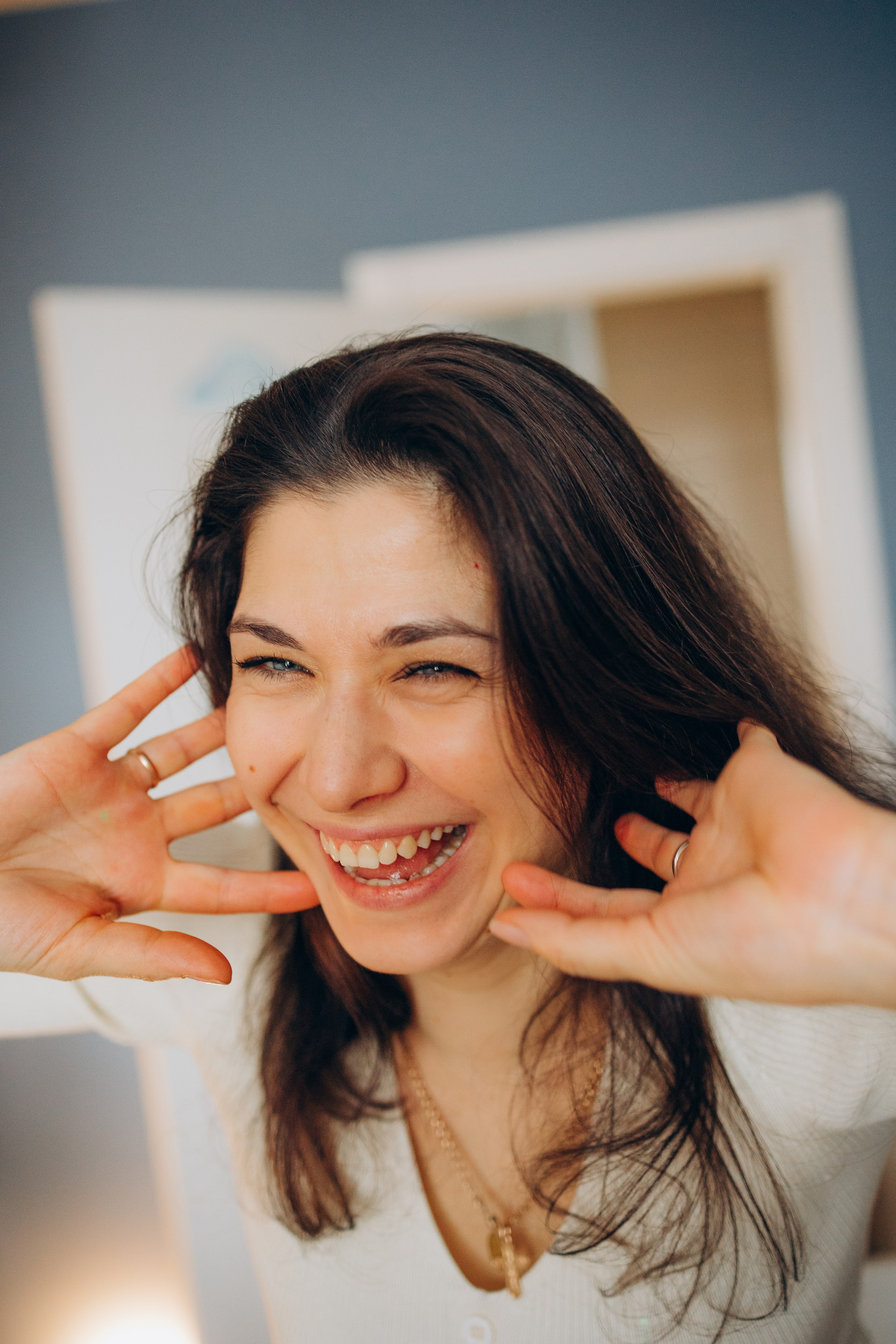 Семья — это тепло объятий и свет улыбок!. Фотограф Москва Светлана Кирюшина