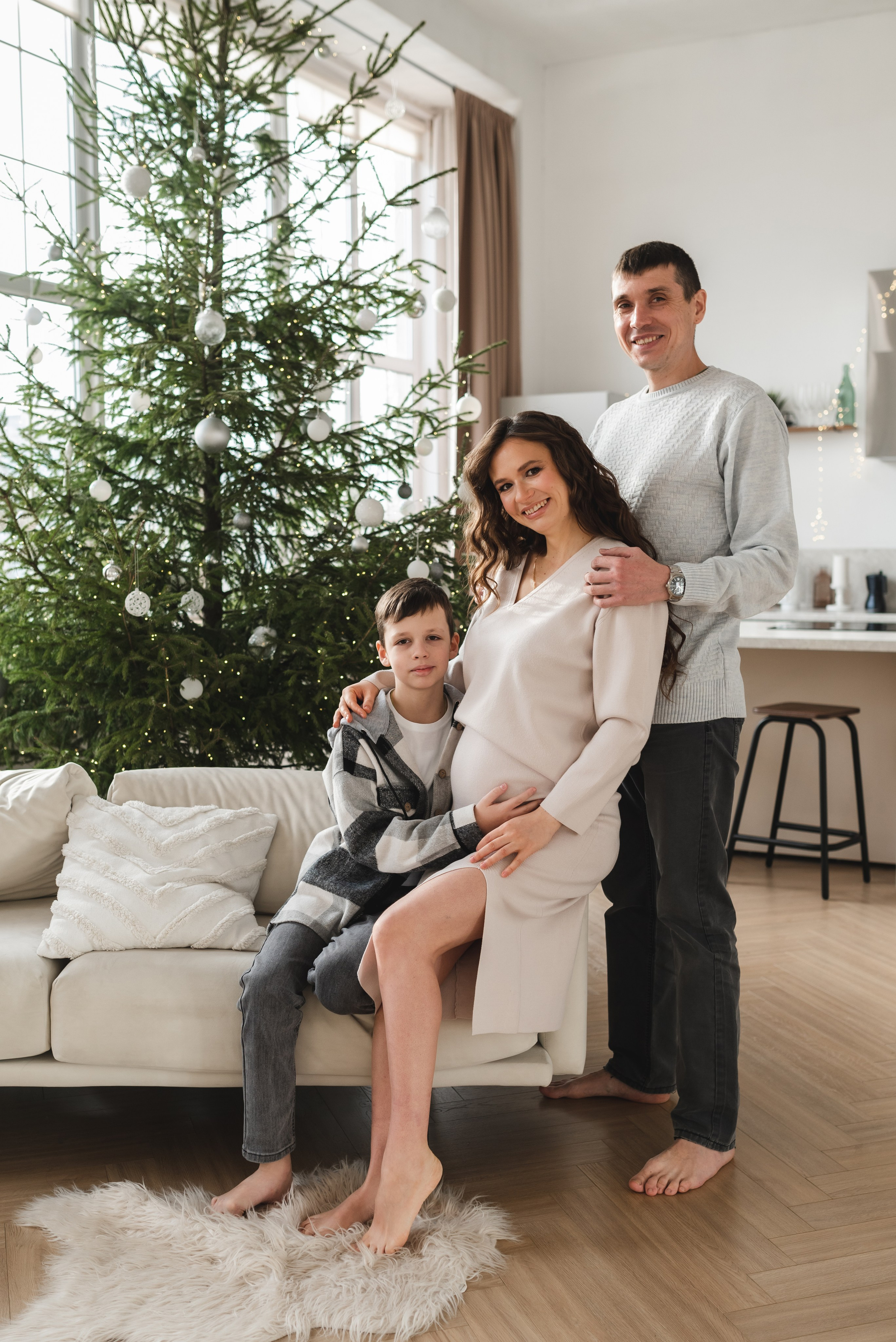 Вика Дима Никита и малышка. Семейный фотограф Ирина Сгибнева