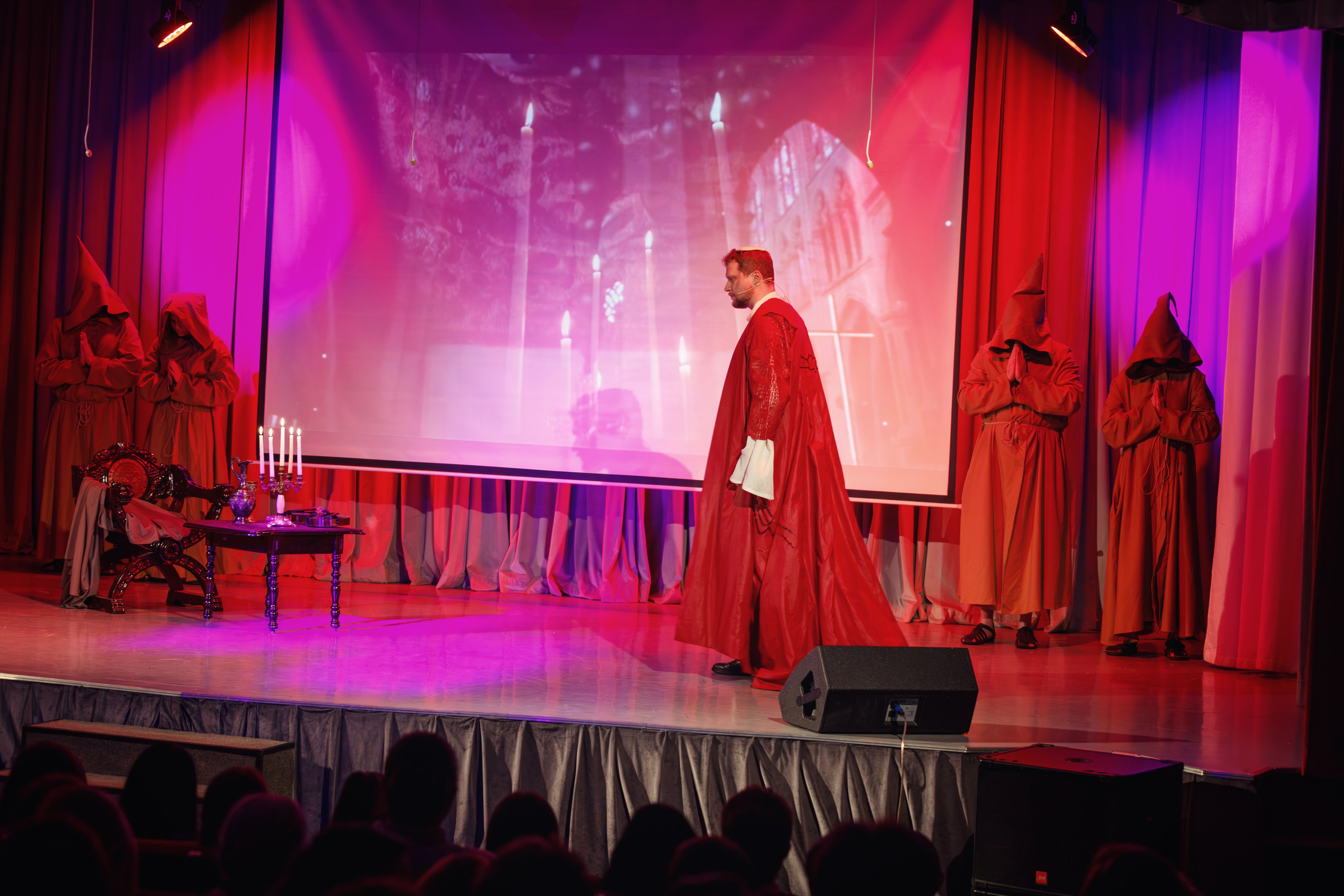 Мюзикл. Скрипка Паганини. Бэкстейдж. Фотограф портретист в Троицке и Москве Иван Парусиди