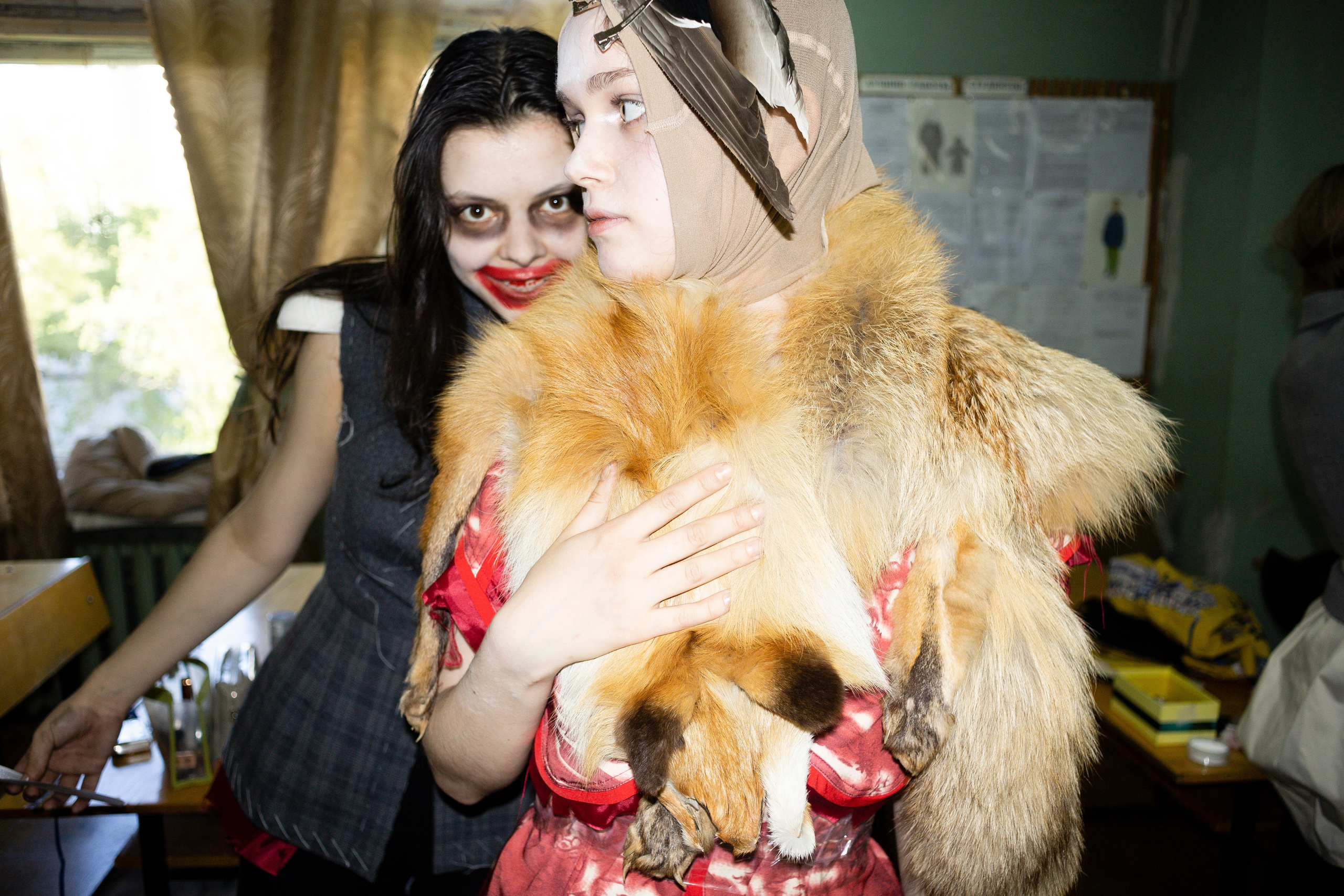 Показ мод «Дыхание весны», закулисье. Samuildyak