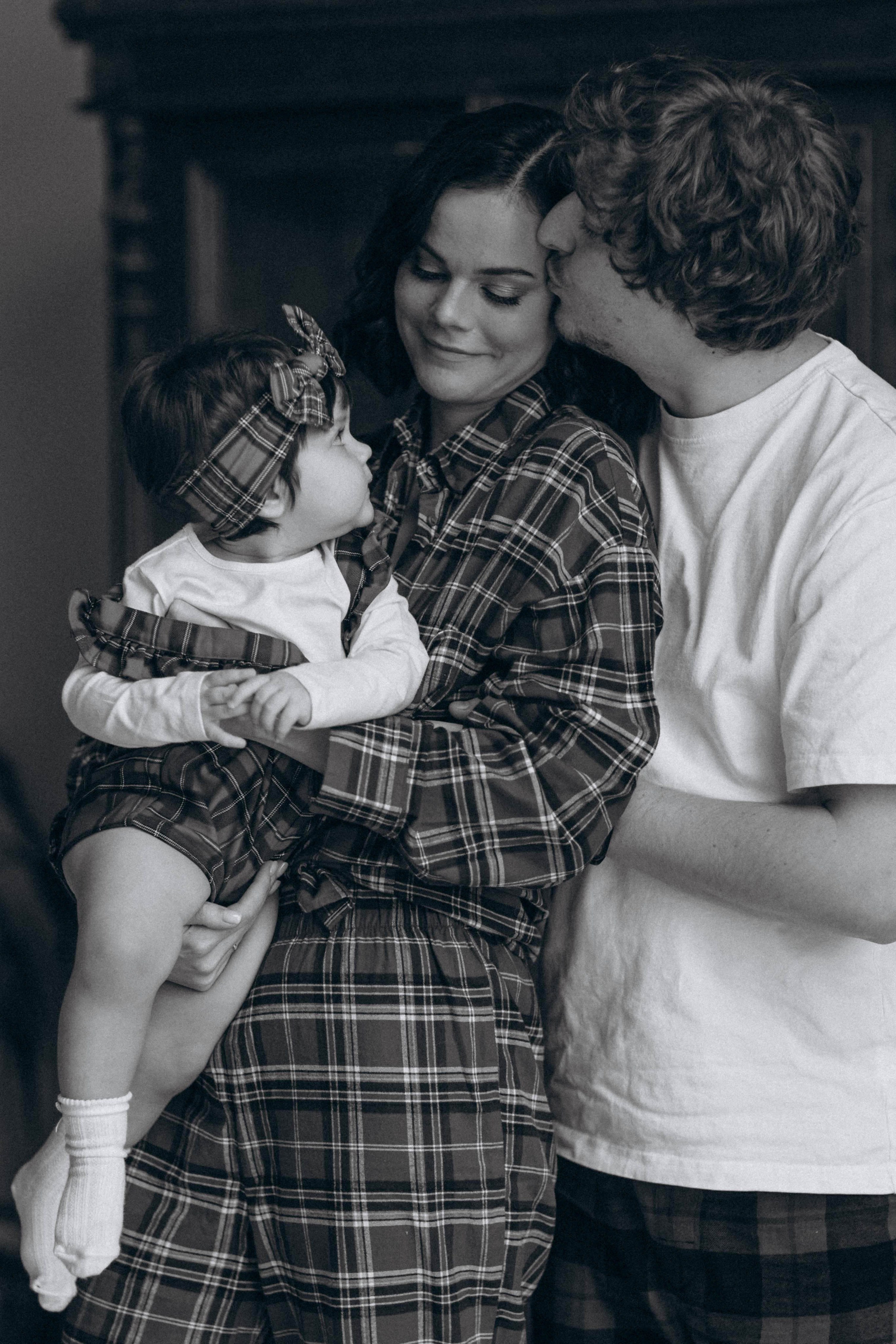 Новогодняя семейная. Детский и семейный фотограф, съемка новорожденных Москва