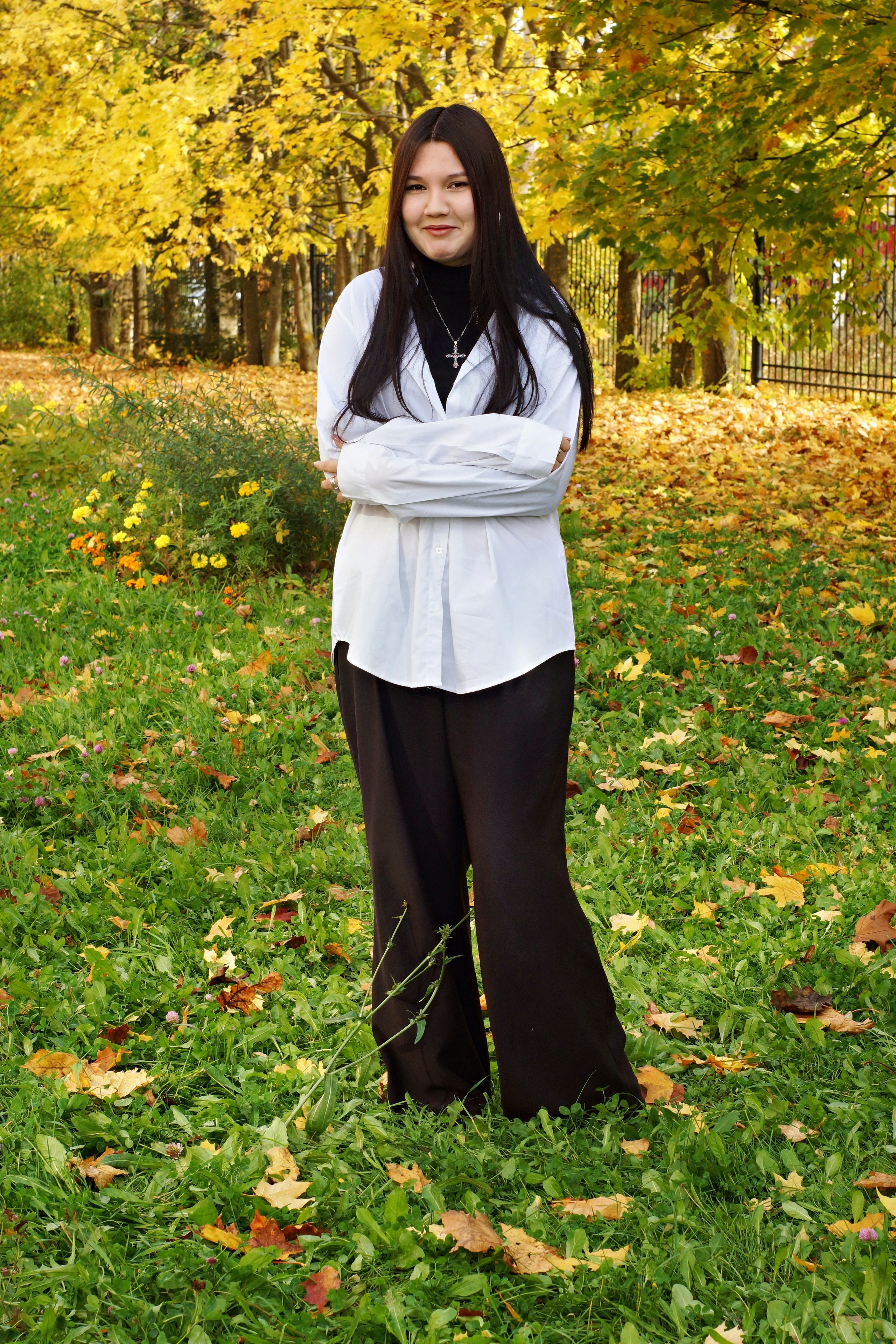 Осенняя фотосессия в школе г. Йошкар-Ола