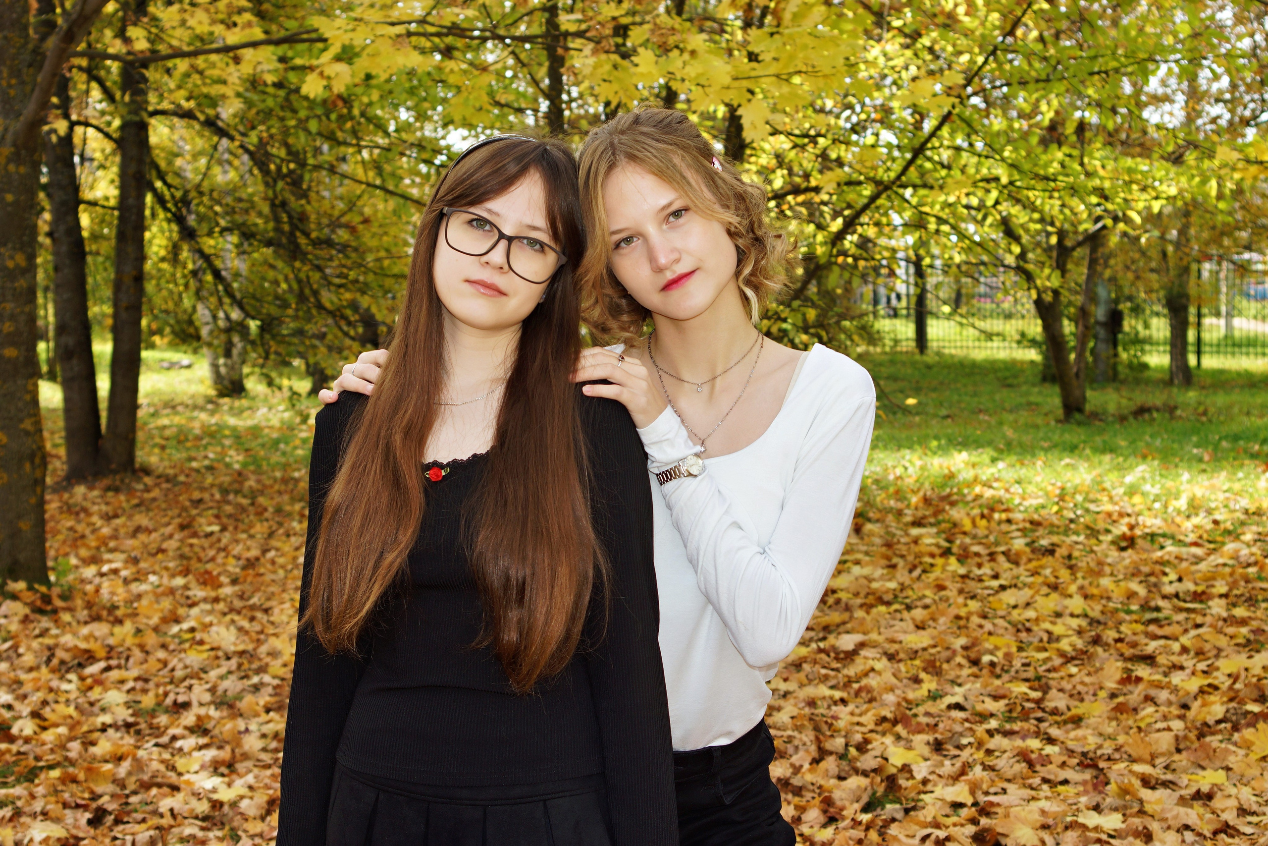 Осенняя фотосессия в школе г. Йошкар-Ола