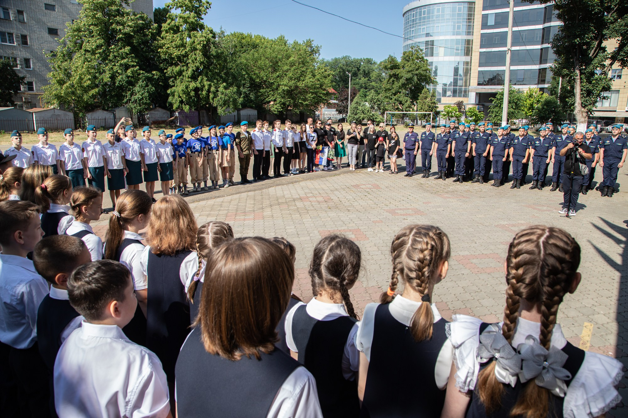 Открытие муралов памяти Героев СВО. Репортажный, промышленный и маркетплейс-фотограф Дмитрий Чернат