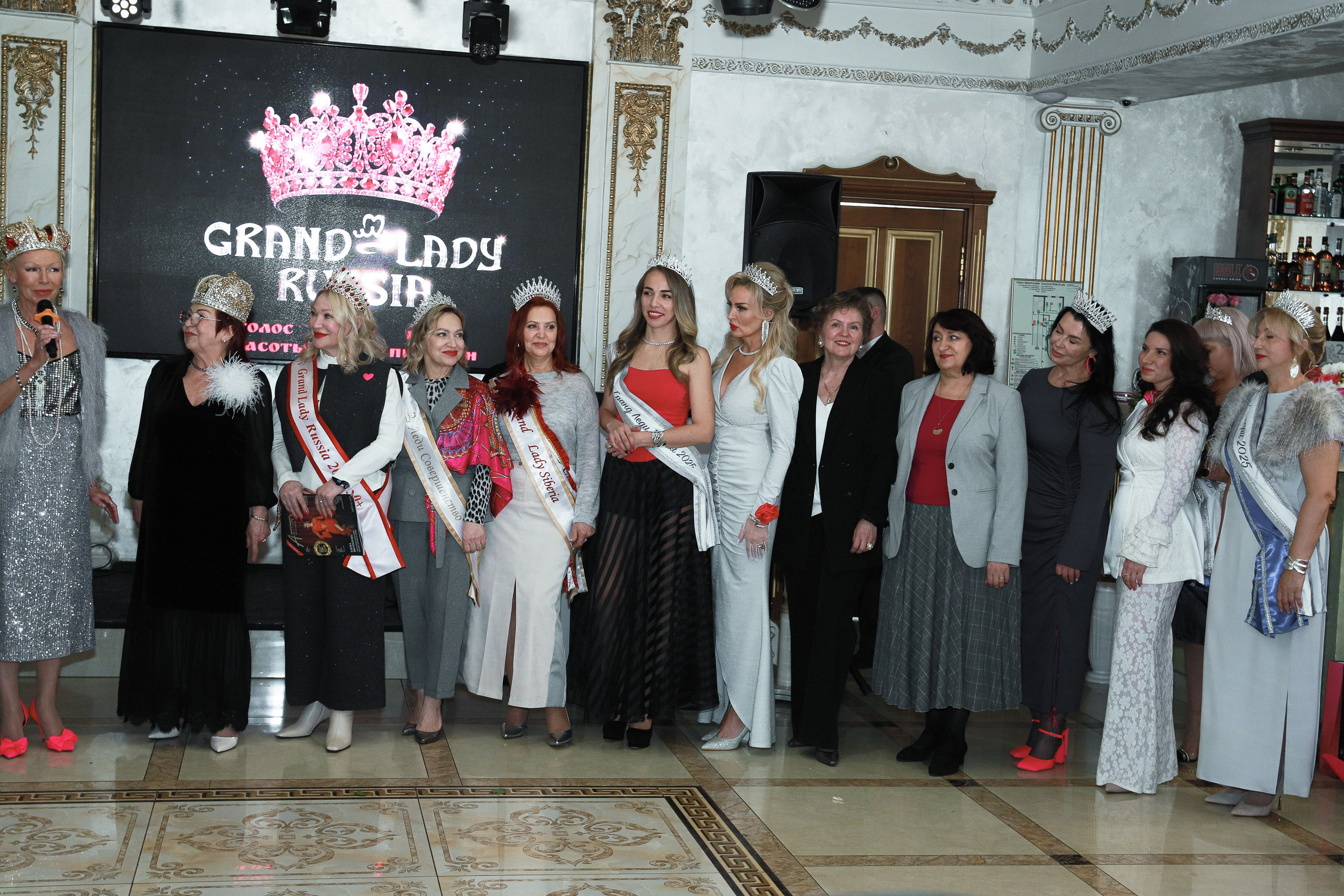 Открытие конкурса красоты элегантного возраста «Гранд Леди». Фотограф Юлия Мальцева