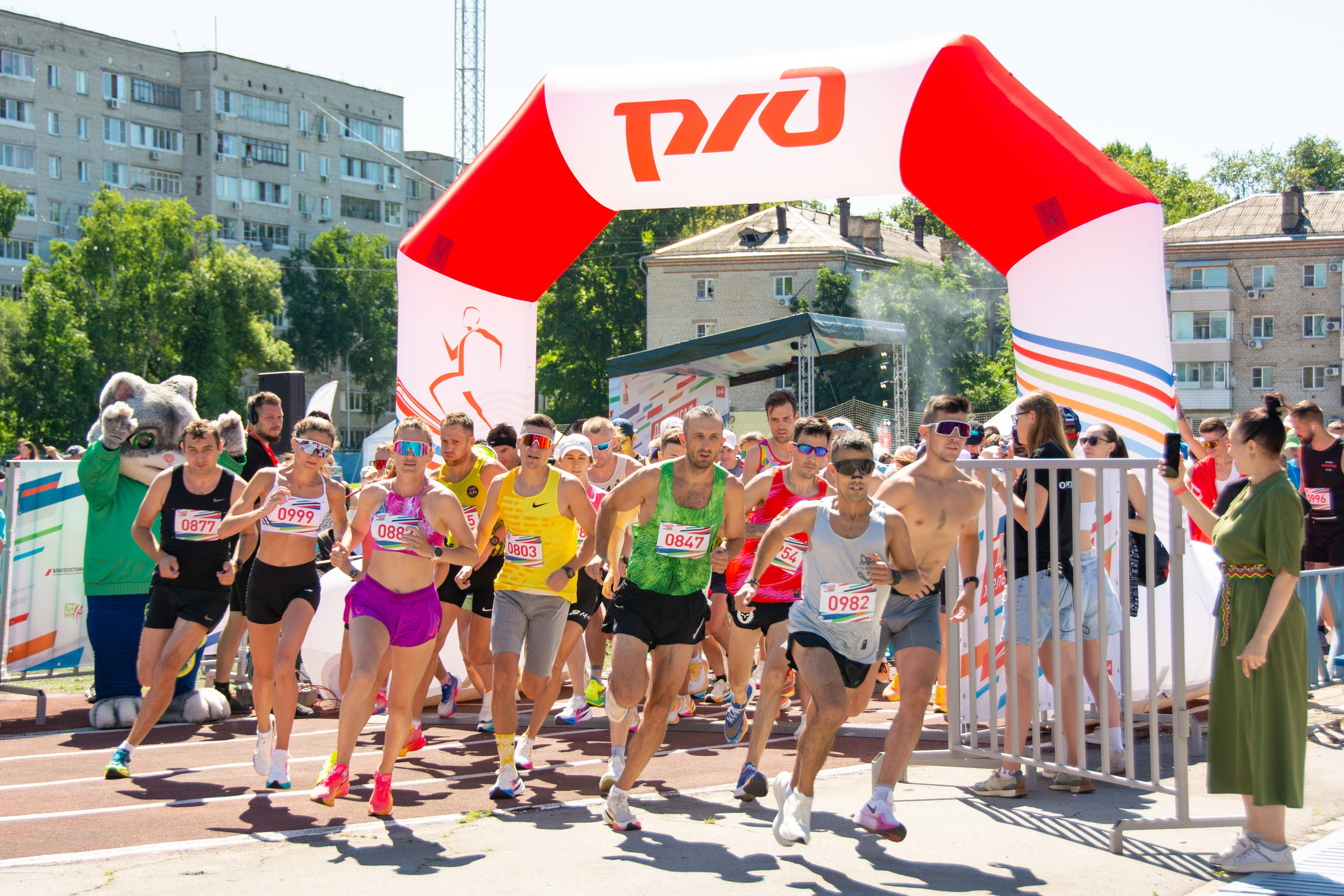 Забег РЖД. Семейный и репортажный фотограф в Хабаровске Татьяна Болычева