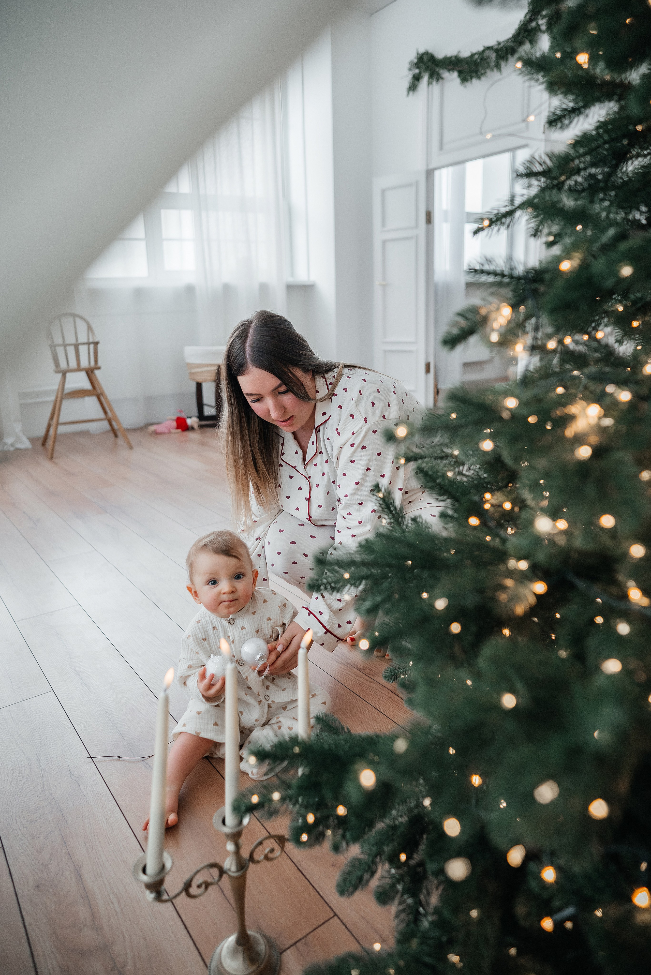 Семейная съемка к Новому году. Фотограф Анастасия Фомина
