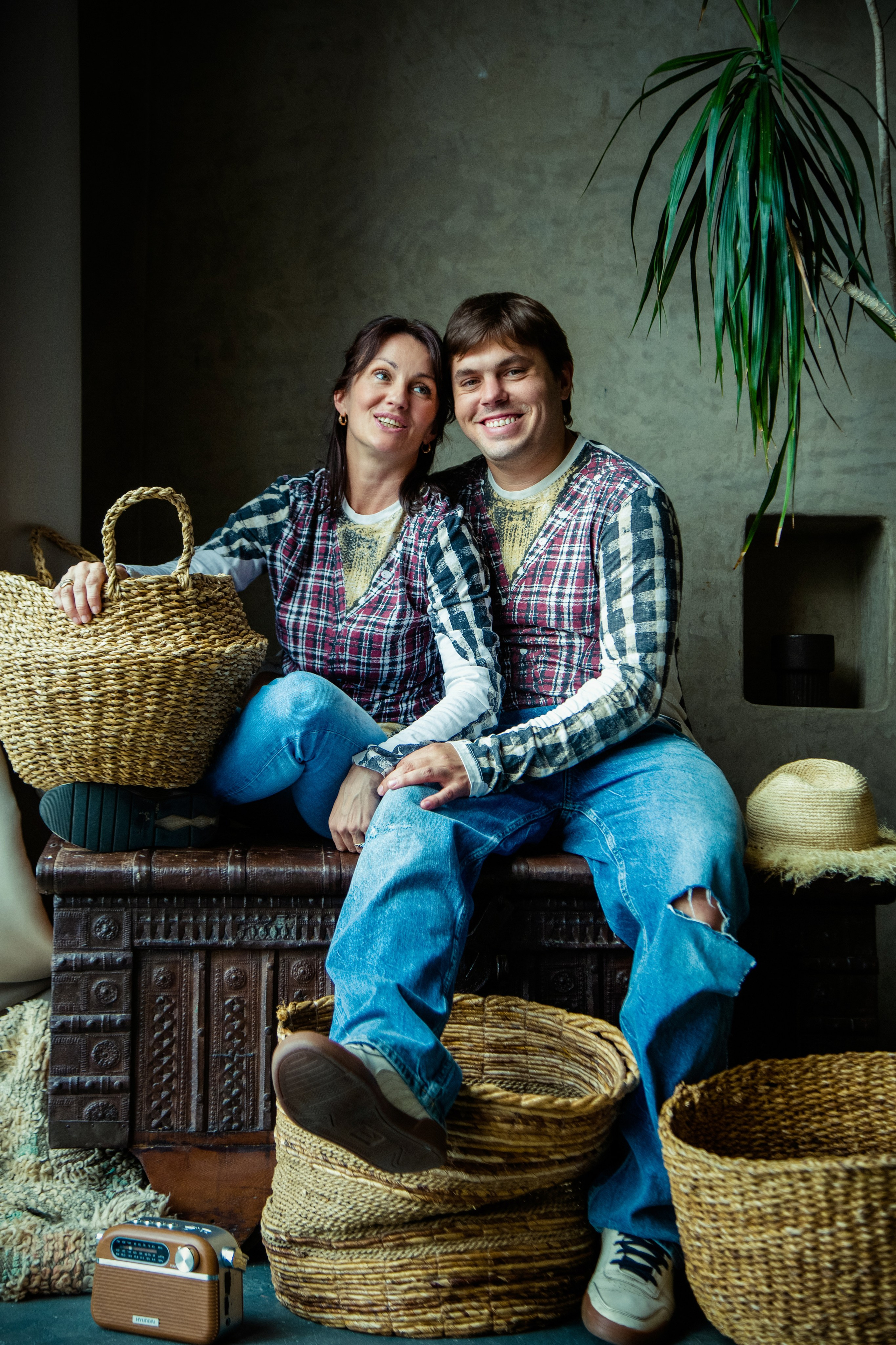 Семейная студийная фотосессия. Свадебный и семейный фотограф в Москве и Подмосковье Лариса Козлова