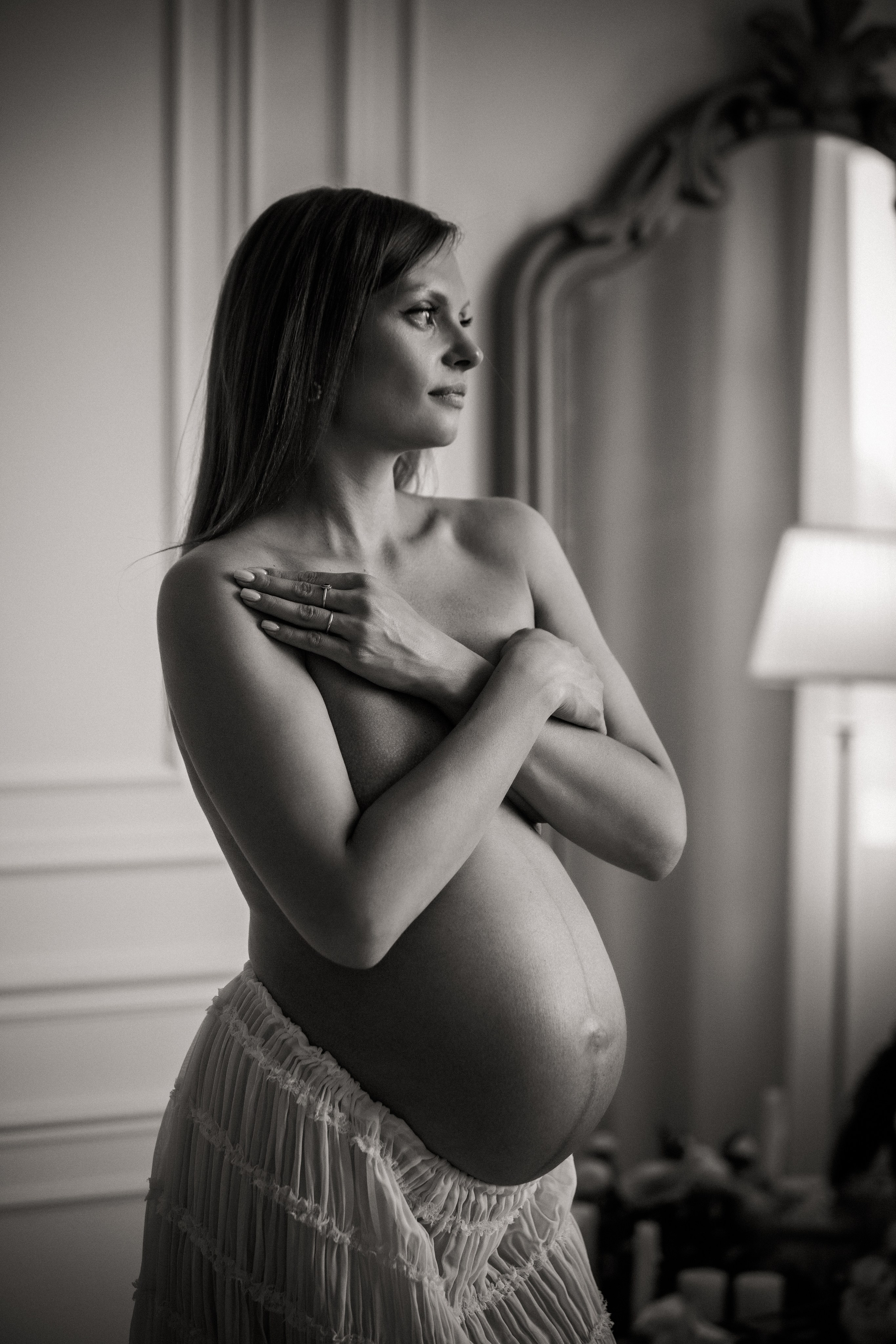 Фотосессия беременности в студии. X-Place студия в Москве. Свадебный и семейный фотограф в Москве и Подмосковье Лариса Козлова