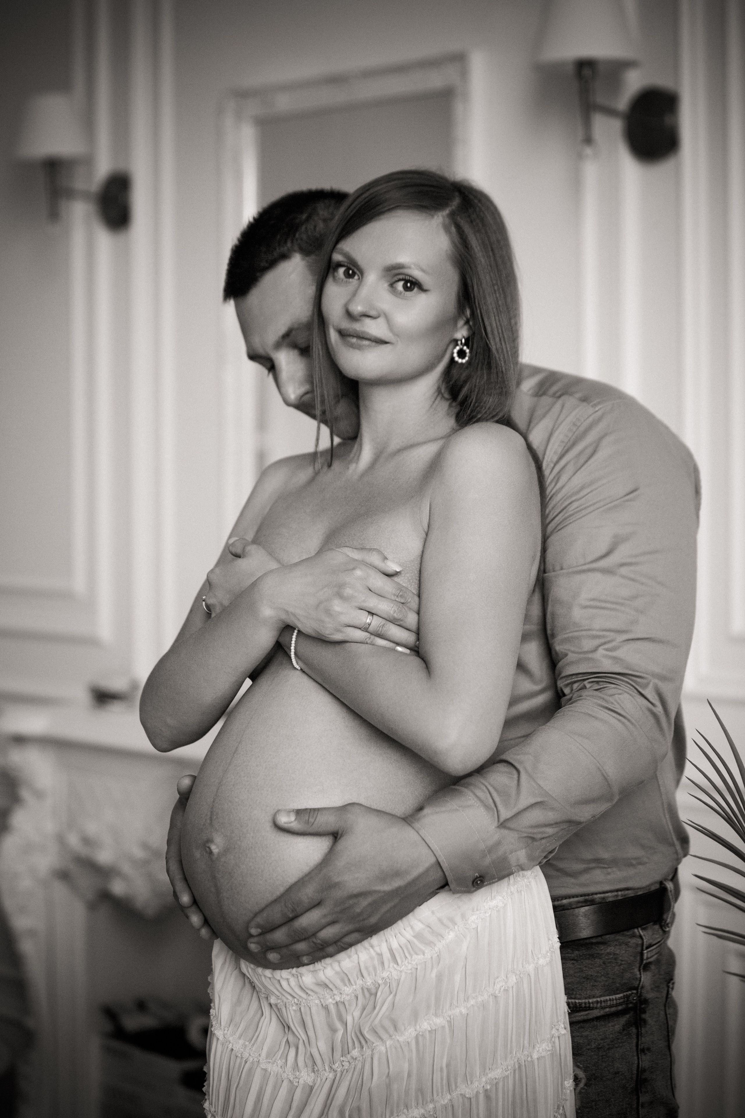 Фотосессия беременности в студии. X-Place студия в Москве. Свадебный и семейный фотограф в Москве и Подмосковье Лариса Козлова