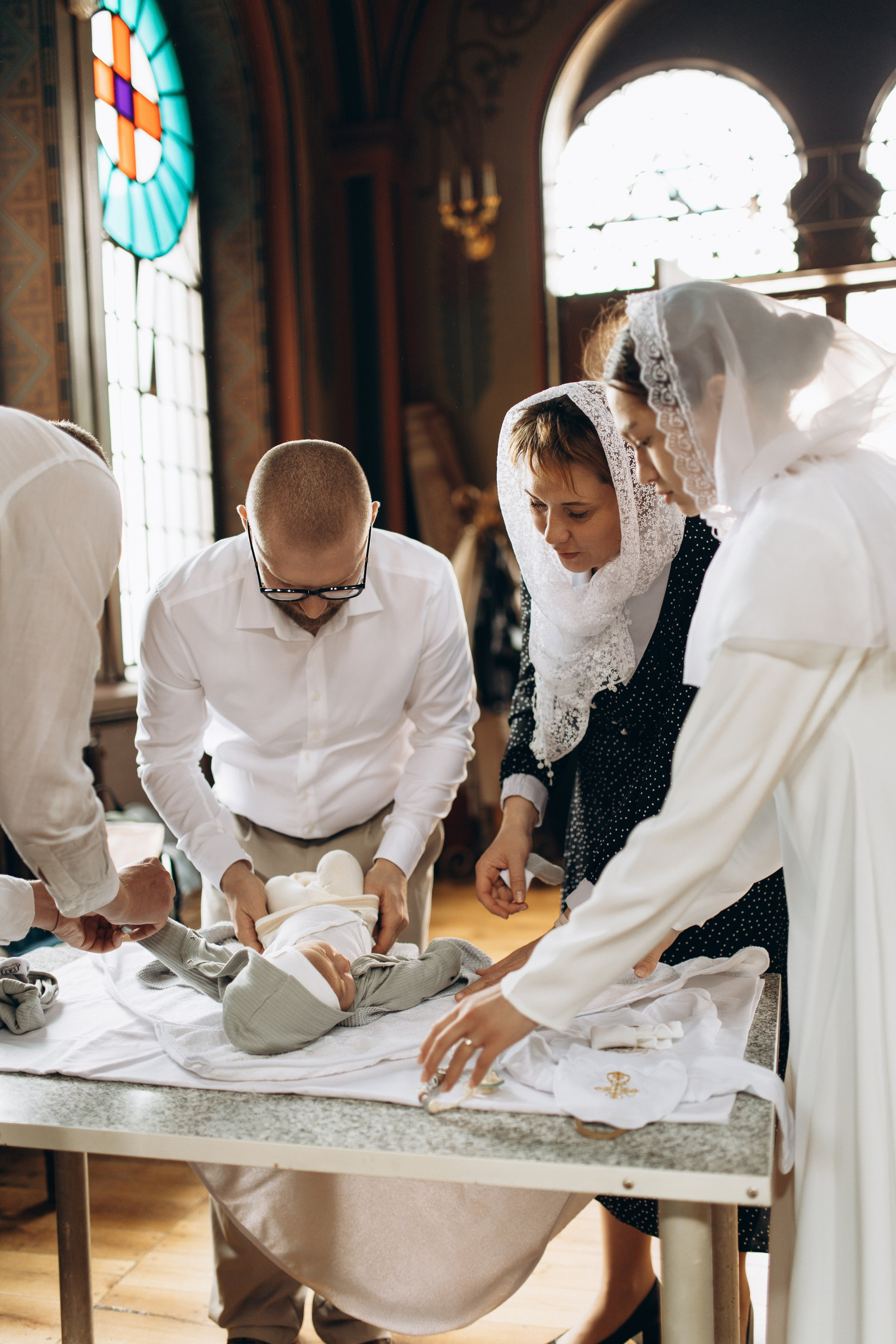 Крещение Лёвы. Самый теплый фотограф в Краснодаре Рябоконь Ксения