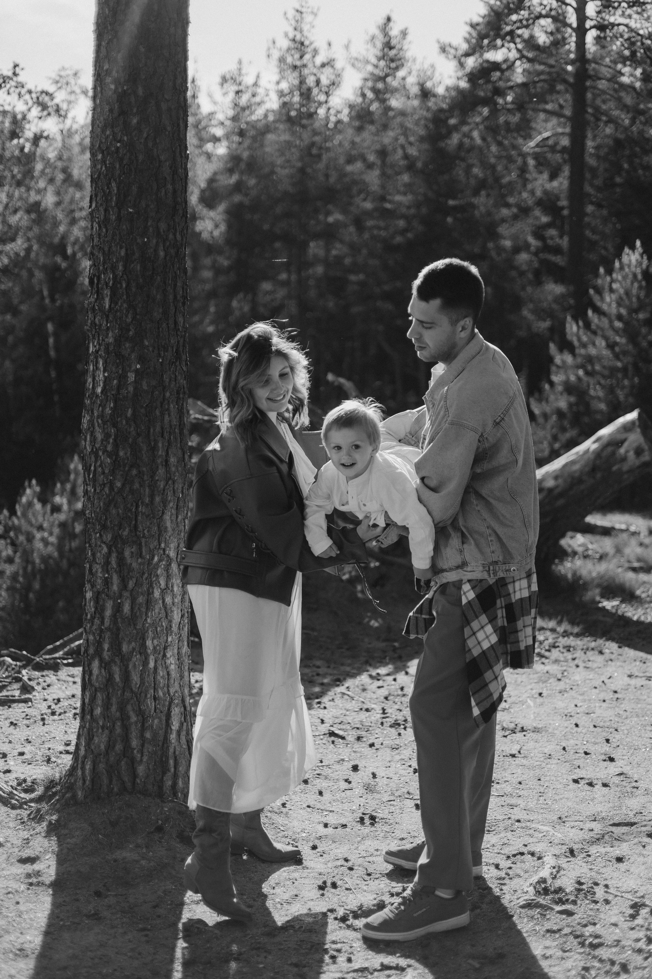 Алёна, Артём и малыш Богдан. Семейный, домашний, ньюборн фотограф Москва Цветкова Елизавета