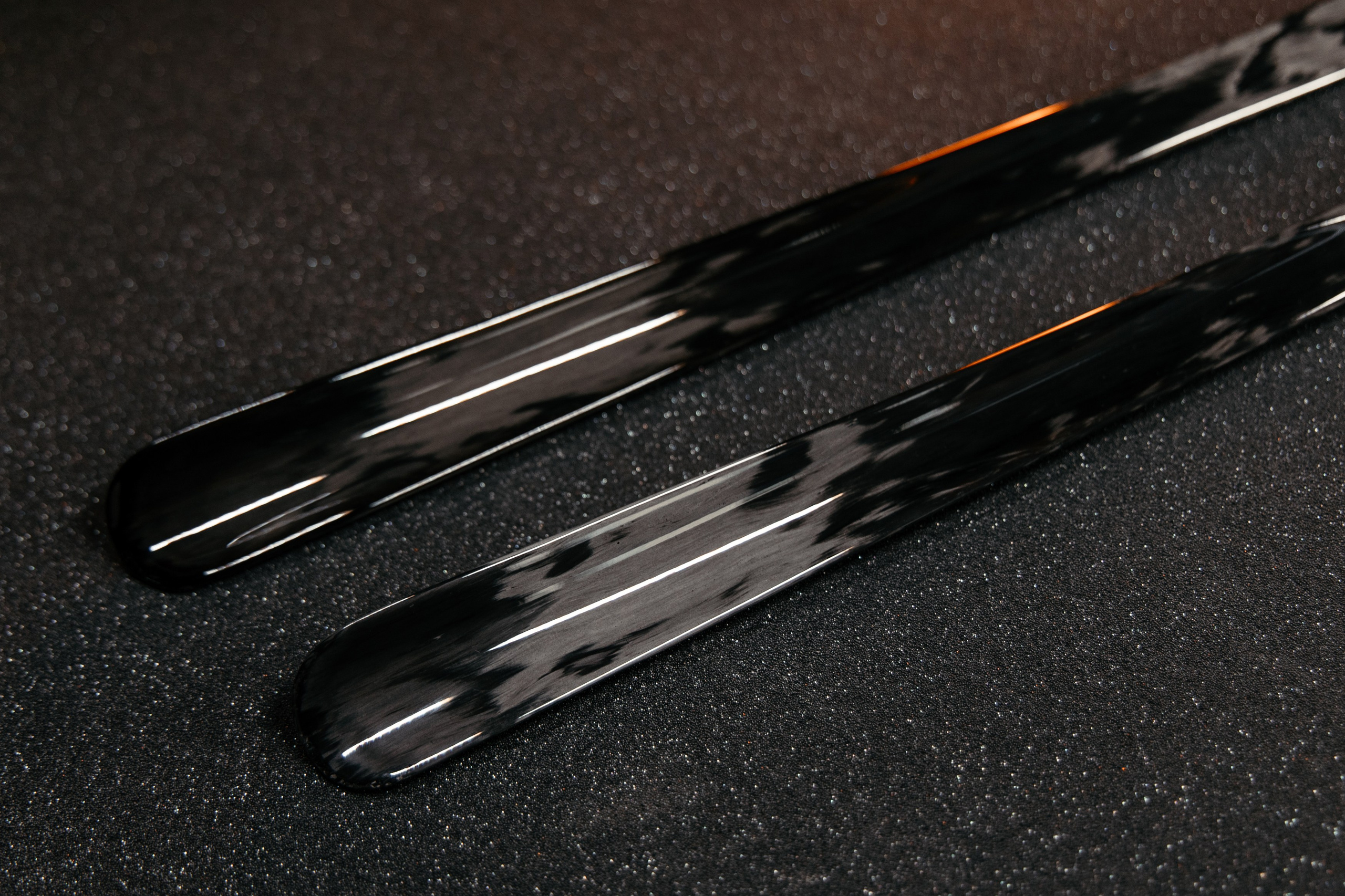 Ложки для обуви из карбона. DeLorein