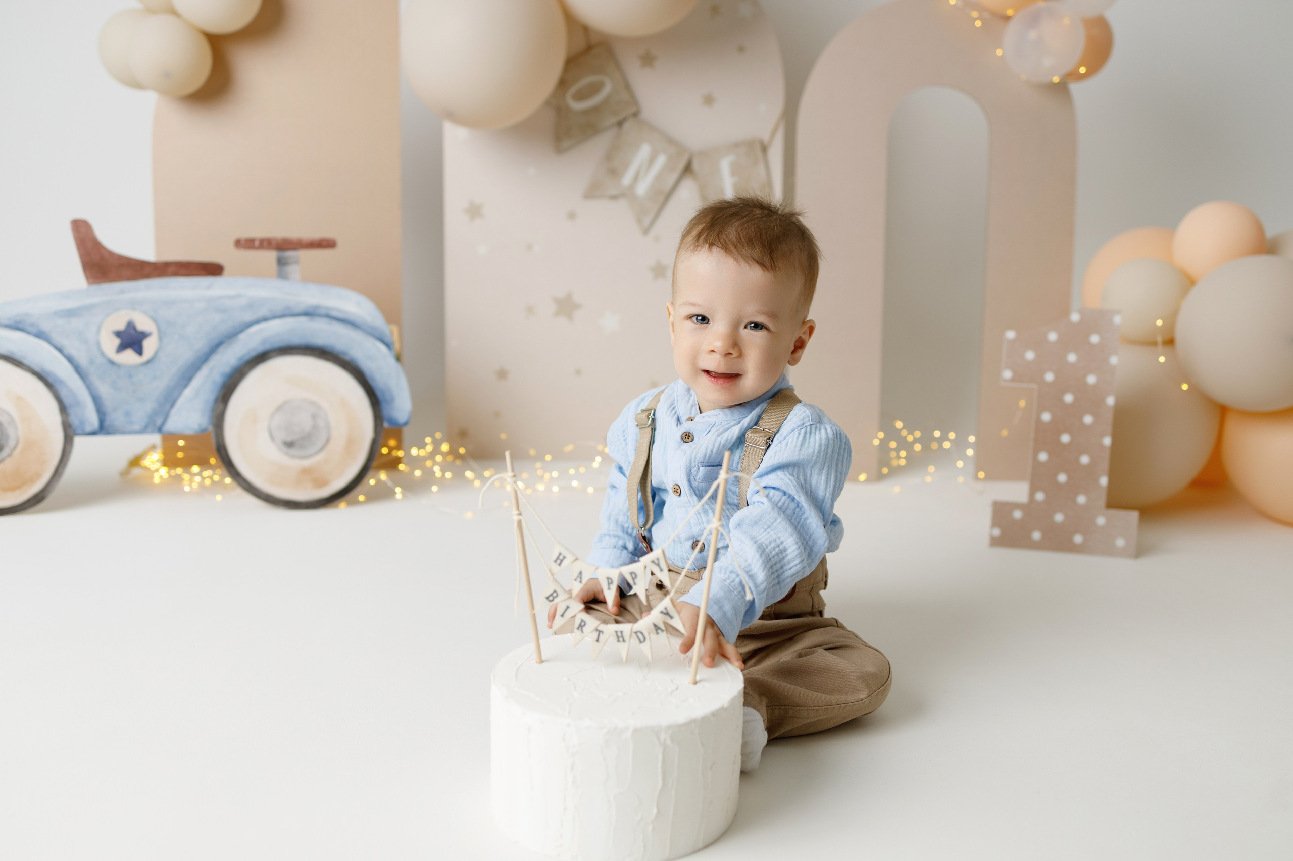 Мой первый тортик. Фотограф новорожденных в Чебоксарах Елена Смолина