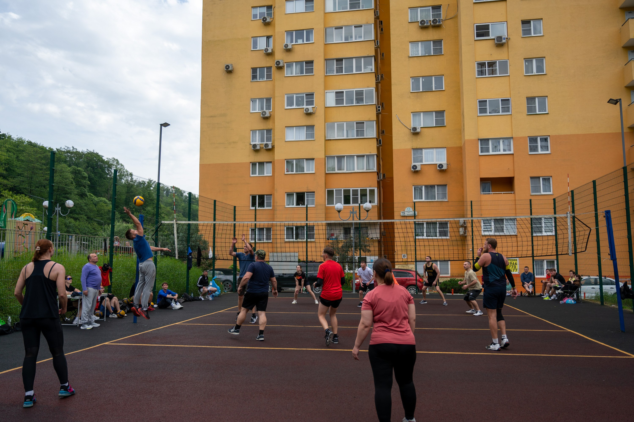 Турнир по Волейболу. Фотографирую счастливых людей в Сочи