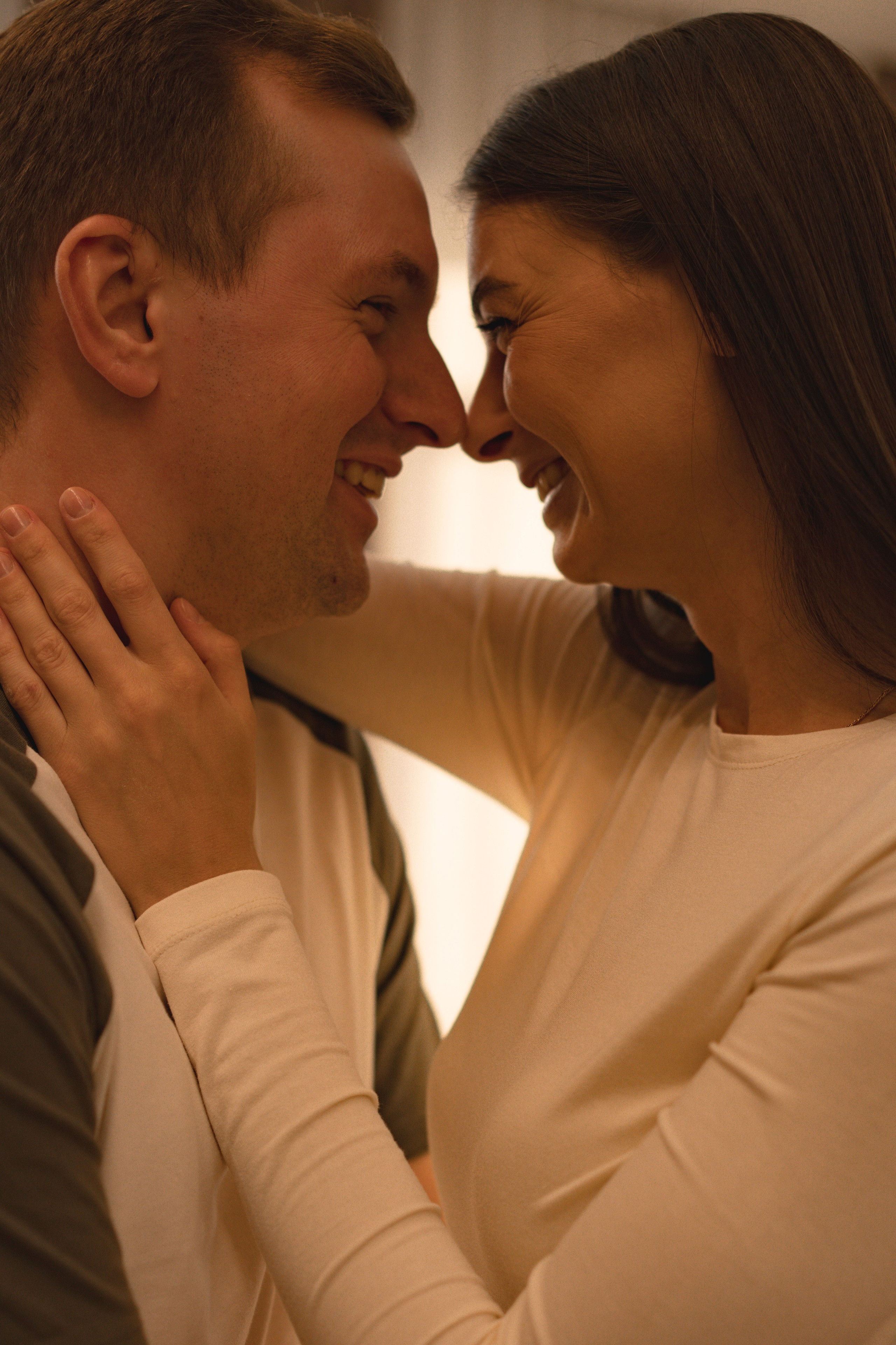 Домашняя съемка семьи Ксении и Алексея. Семейный и портретный фотограф в Санкт-Петербурге Татьяна Гримоть