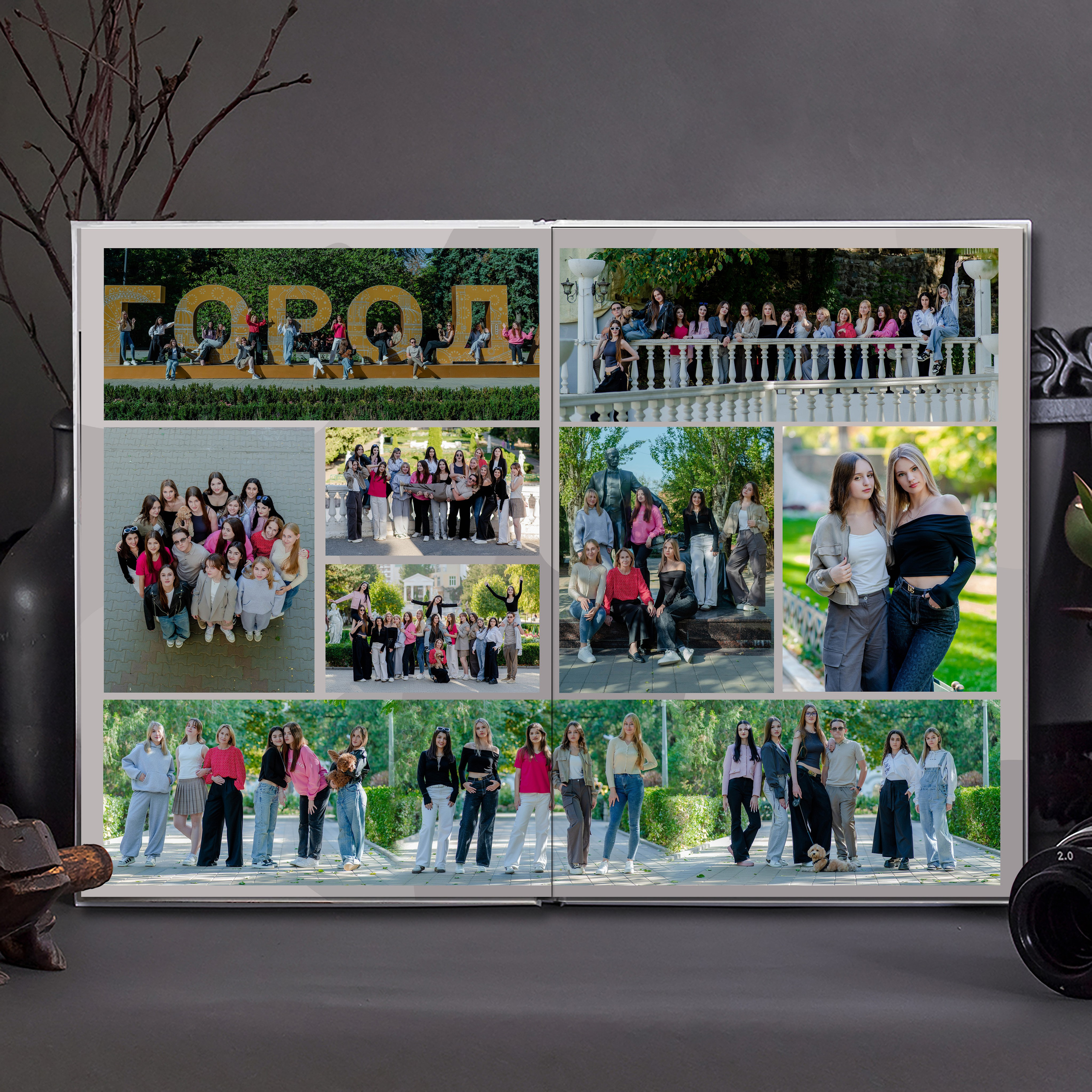 Выпускной альбом для выпускников школы (Дизайн № 211). Современные Выпускные Альбомы в Ростове-на-Дону