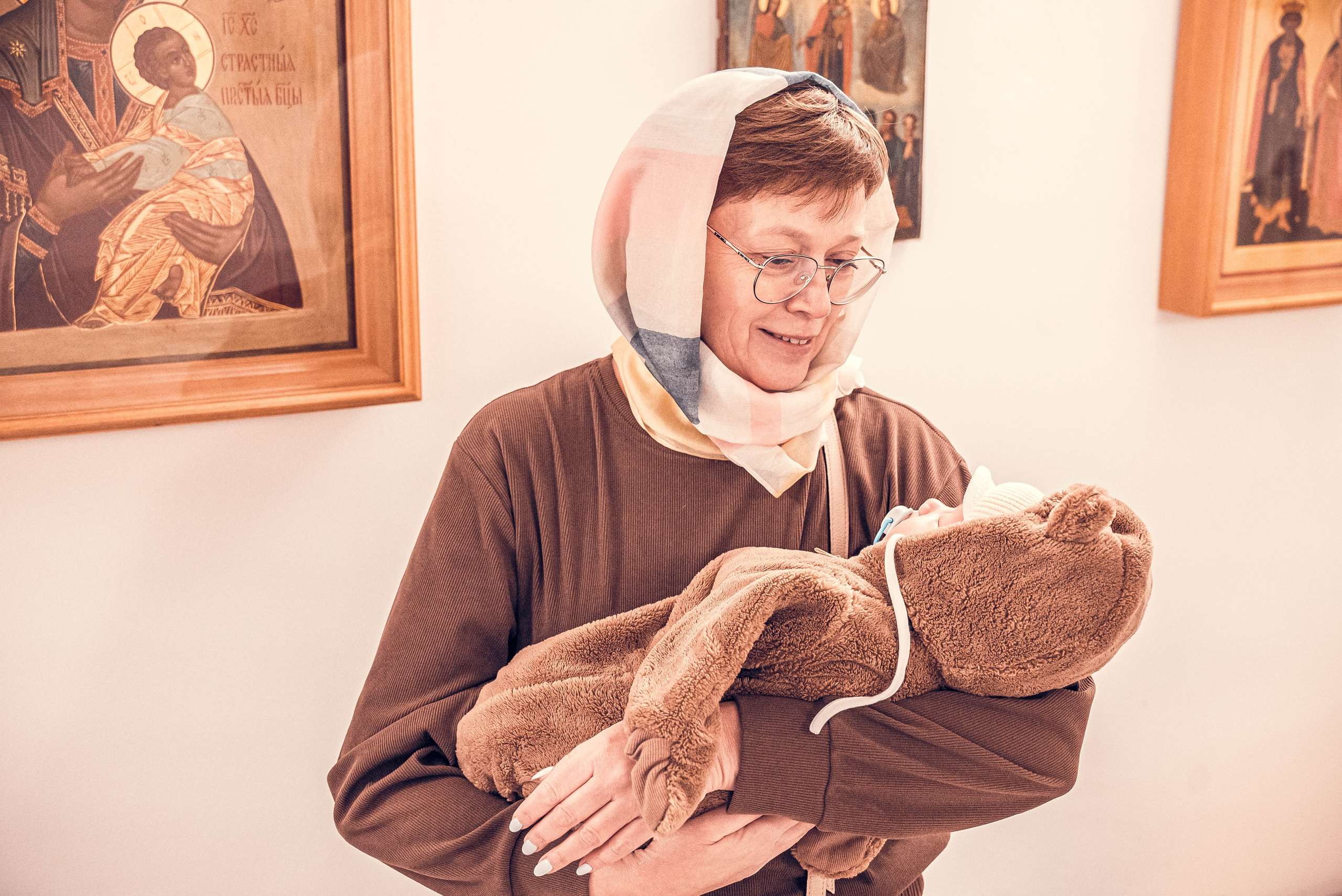 Крещение Мирона. Семейный и детский фотограф Москва