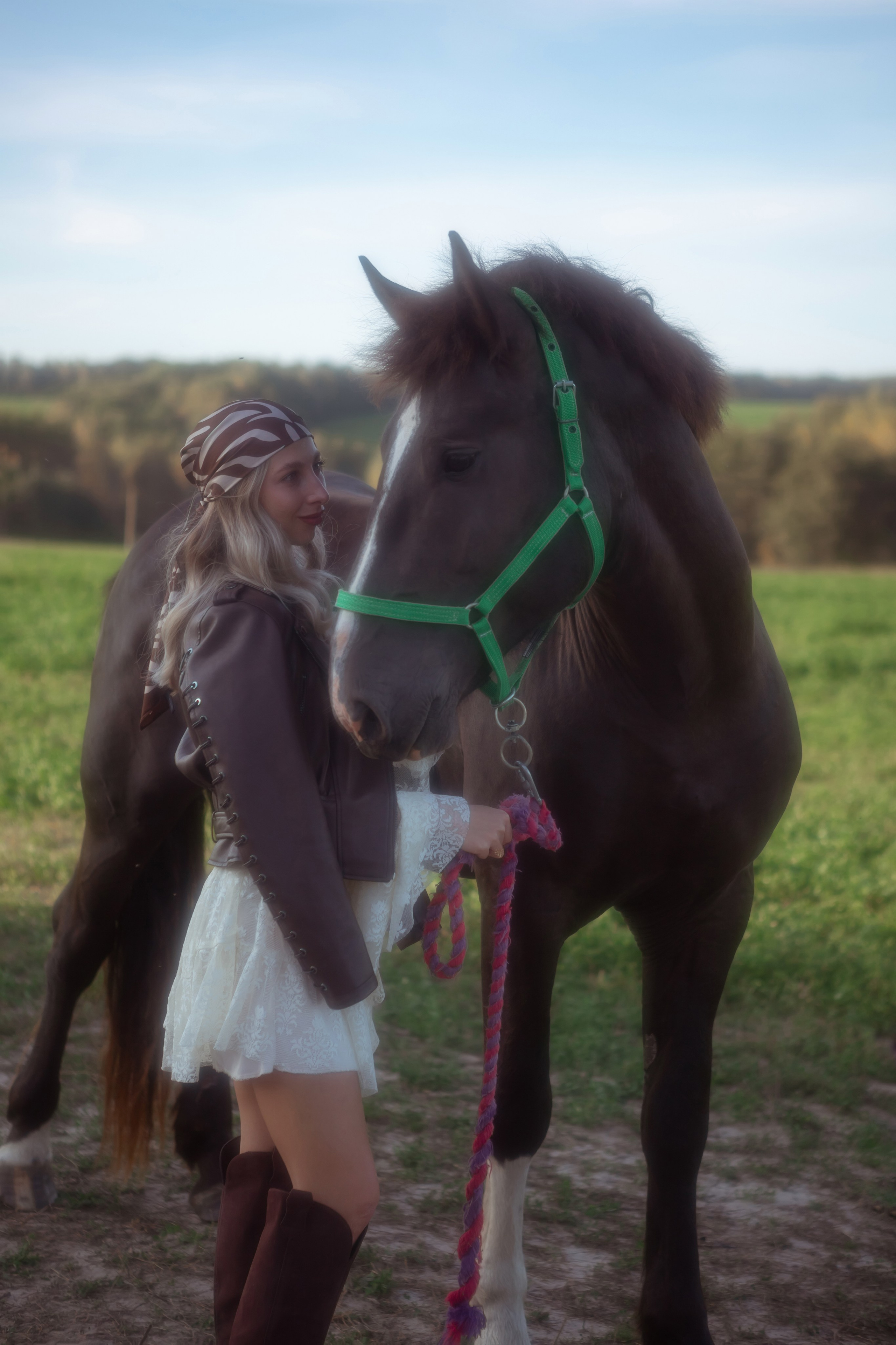 Съемка Елизавета с лошадьми. Фотограф Калуга