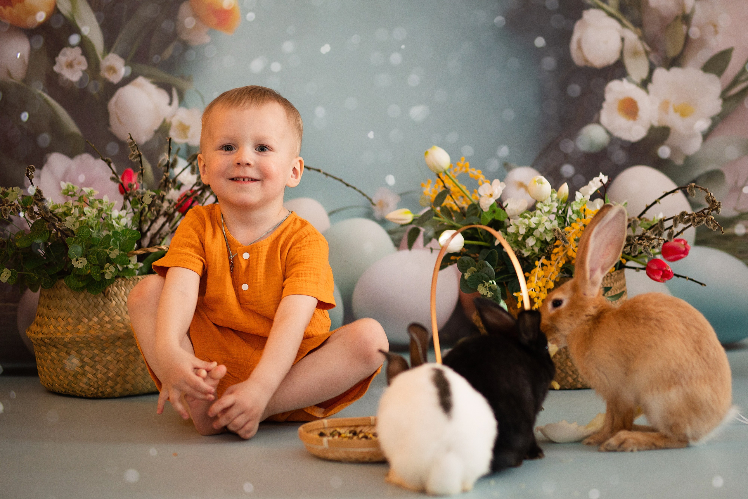 Фотопроект Пасхальный с кроликами. ФОТОГРАФ НА ГОДИК, БЕРЕМЕННОСТИ, НОВОРОЖДЕННЫХ, КРЕЩЕНИЯ МОСКВА