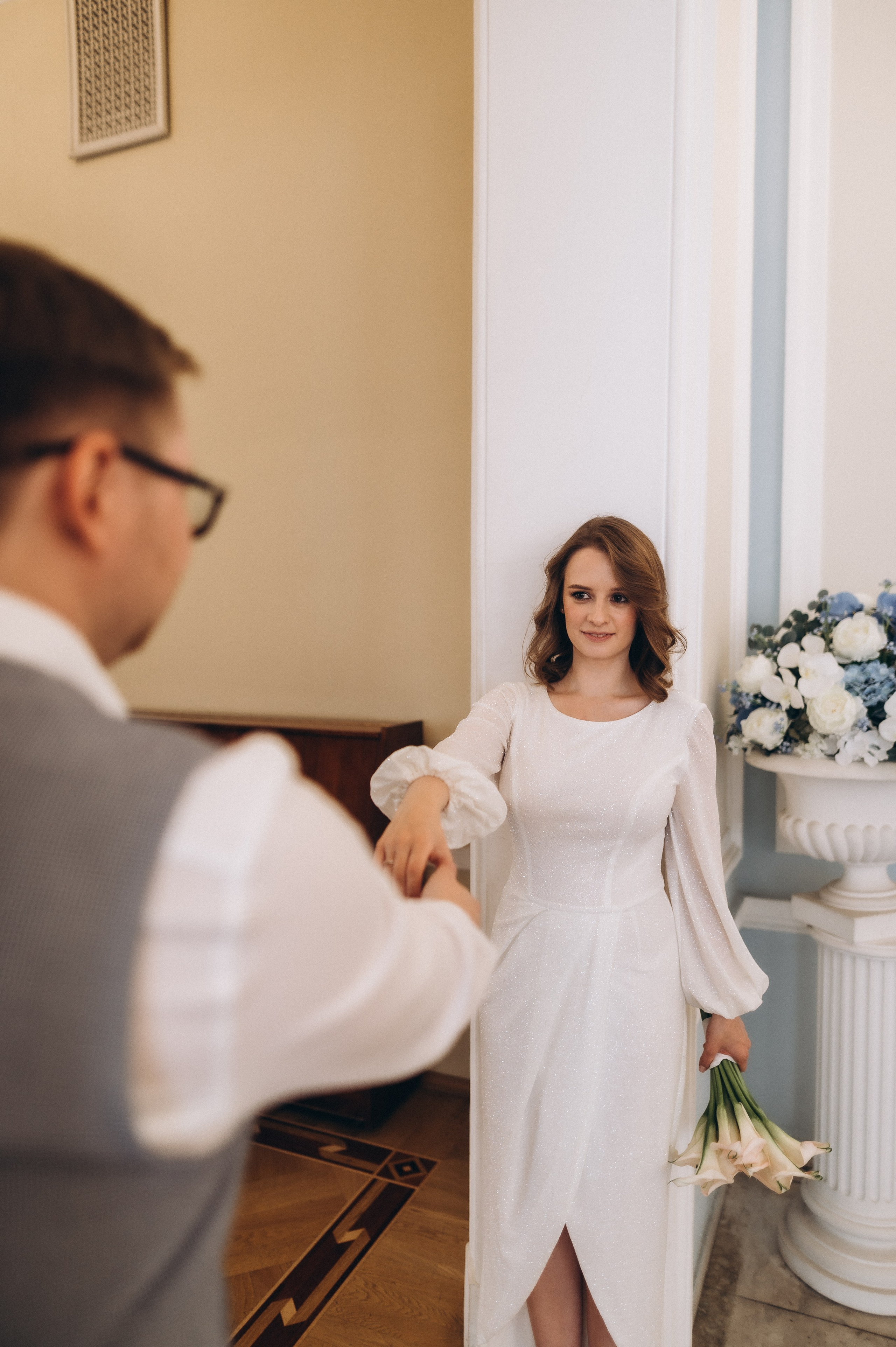 Загс+Оранжерея (камерная свадьба). Фотограф ПИТЕР СПБ Надежда Баранова