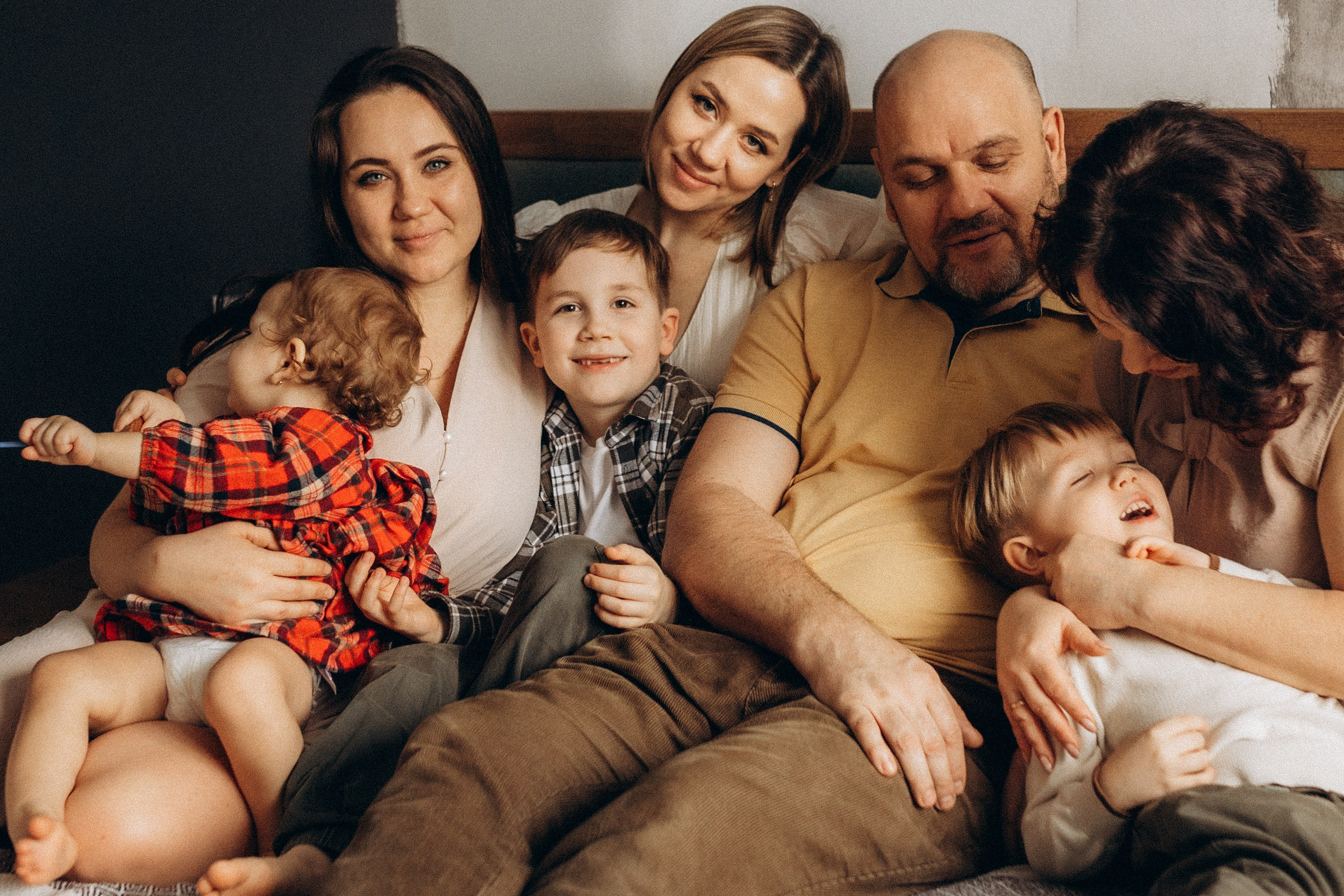 История большой семьи. Семейный фотограф lifestyle в Новосибирске Елена Шпилевая