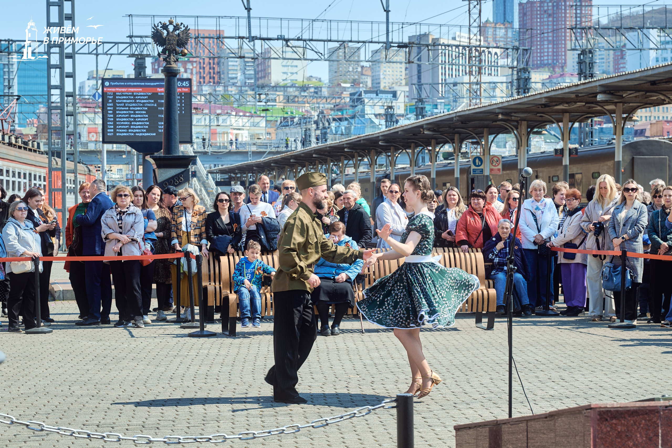 Поезд победы. Профессиональный репортажный фотограф Инесса Иминова