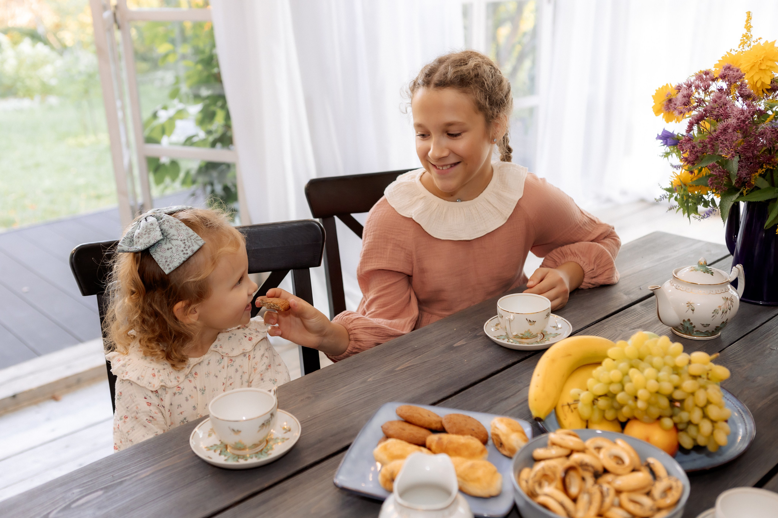 Семейная фотосессия на веранде. Зотова Алена — семейный и женский фотограф в Зеленограде