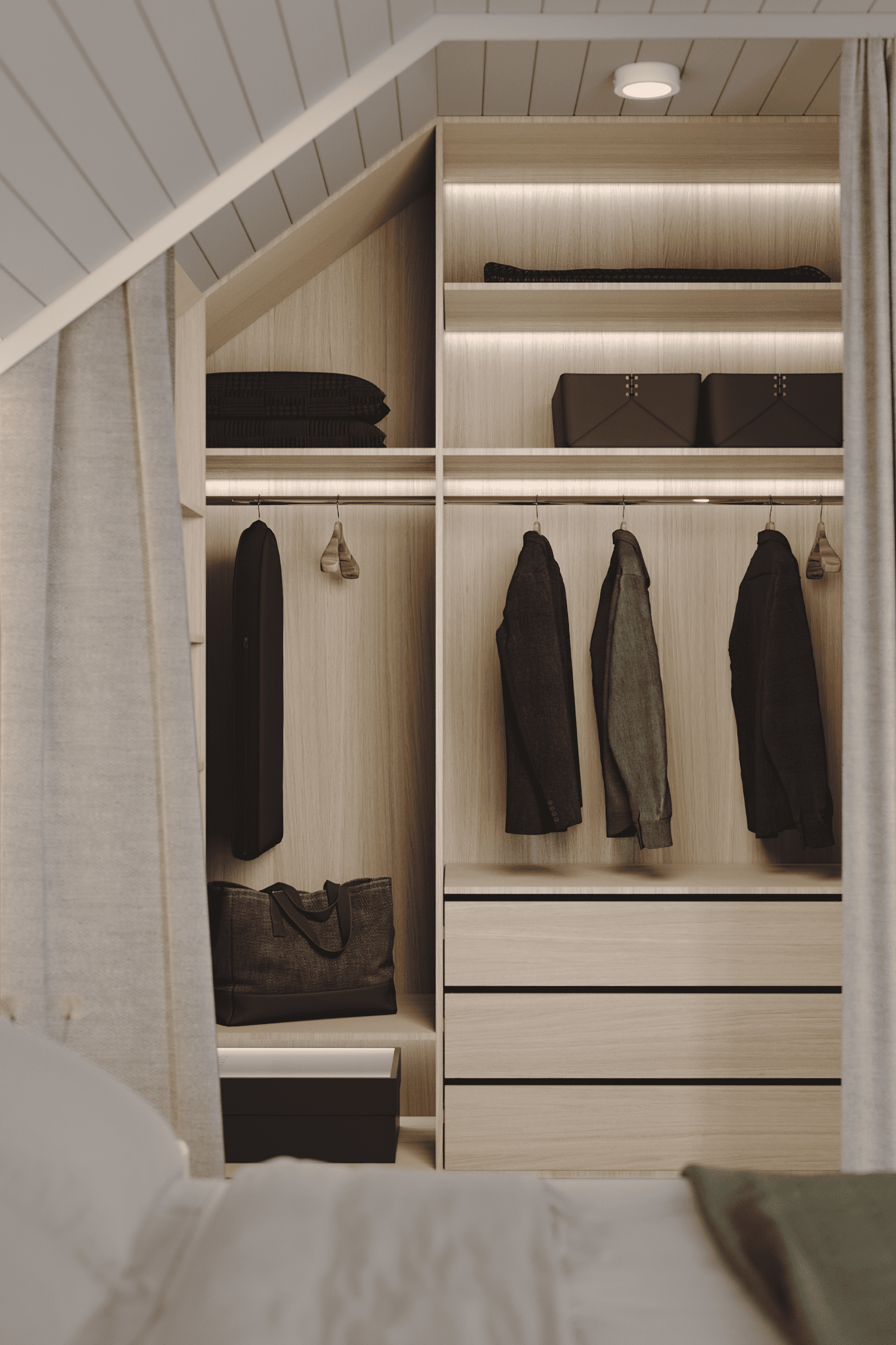 Запах соснового леса. MIRRO STUDIO Дизайн интерьера и реализация под ключ Варшава