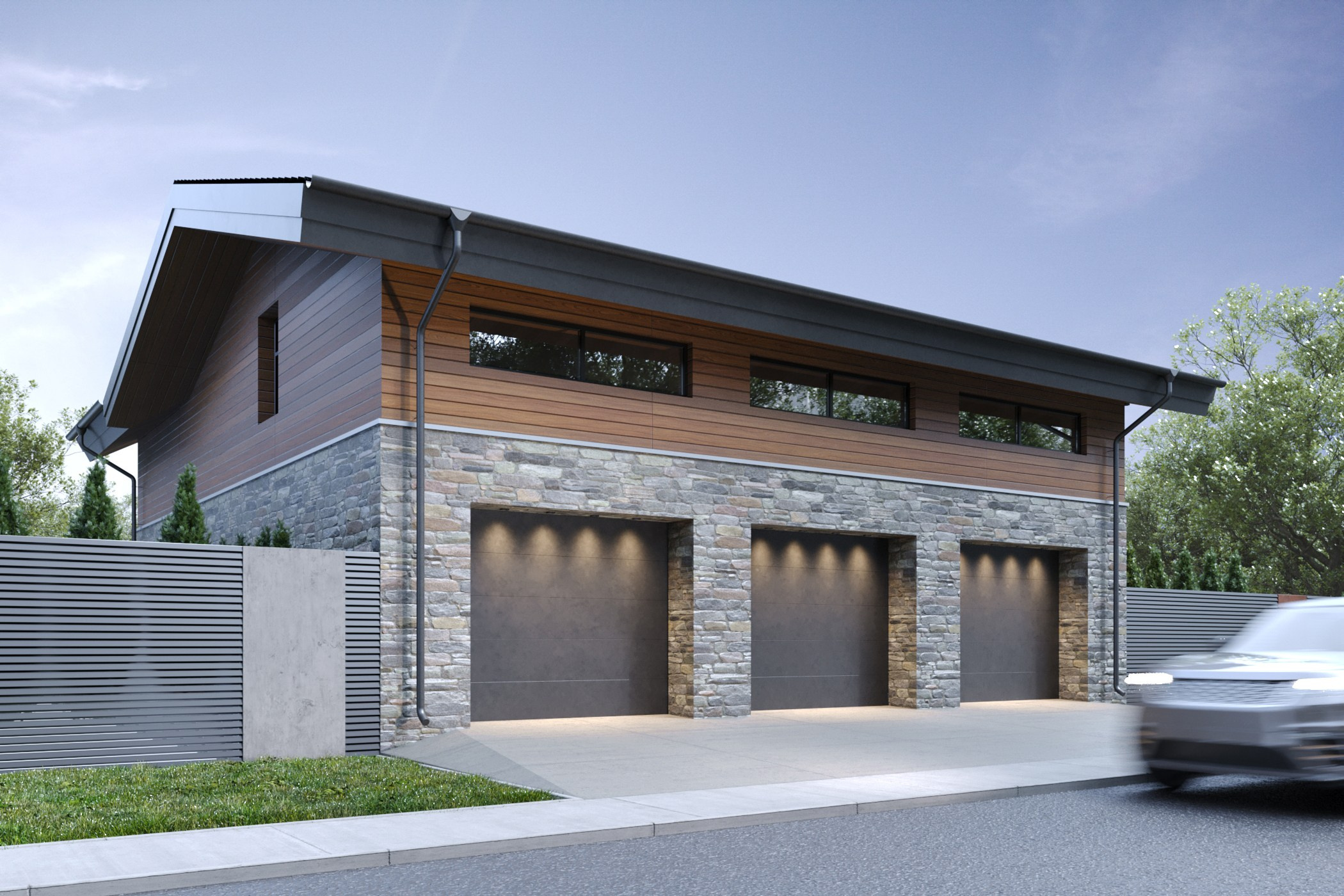 Проект дома в стиле Шале Казань. Архитектор-дизайнер в Казани