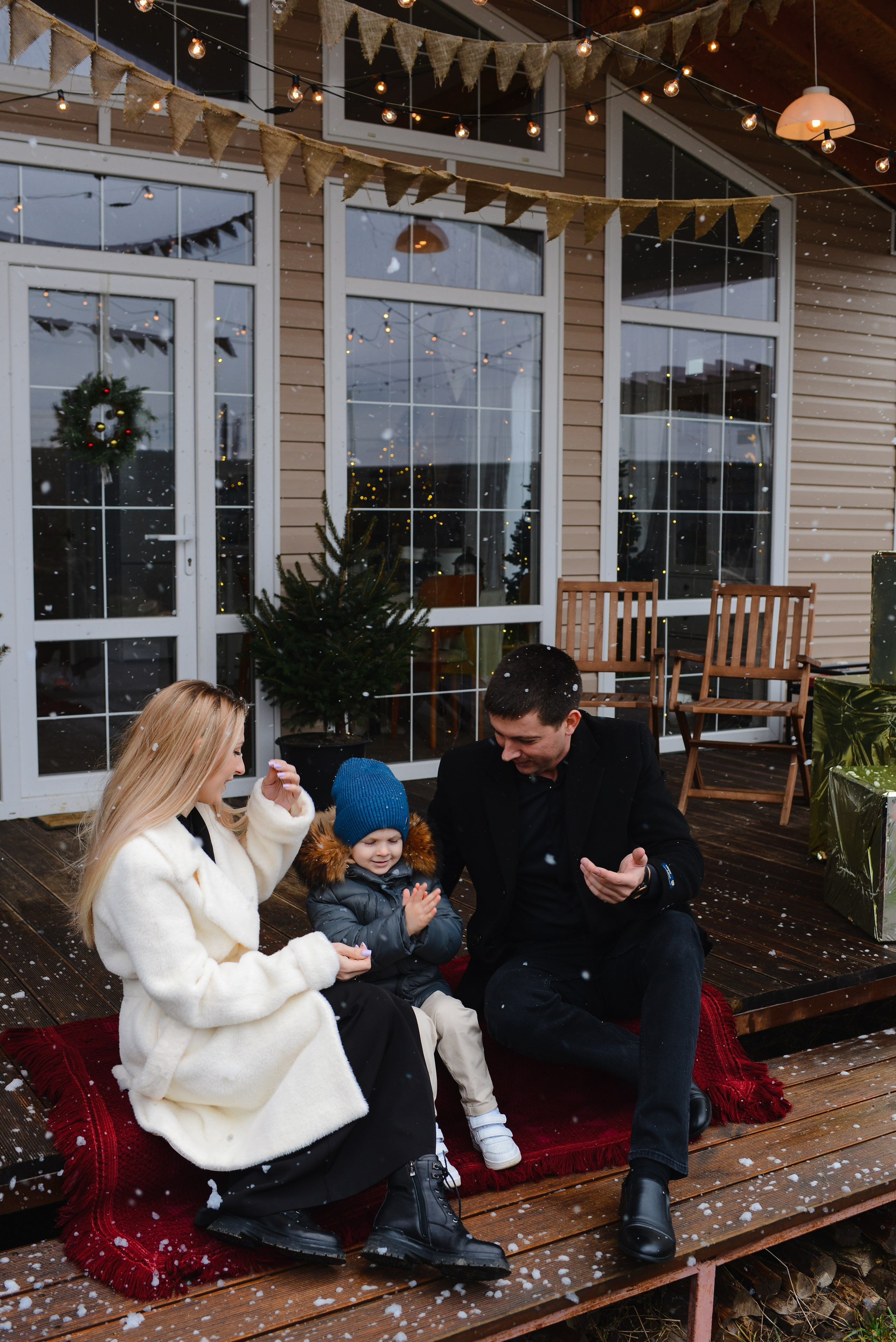 Новогодняя семейная. Фотограф Ярута Оксана / Ростов-на-Дону