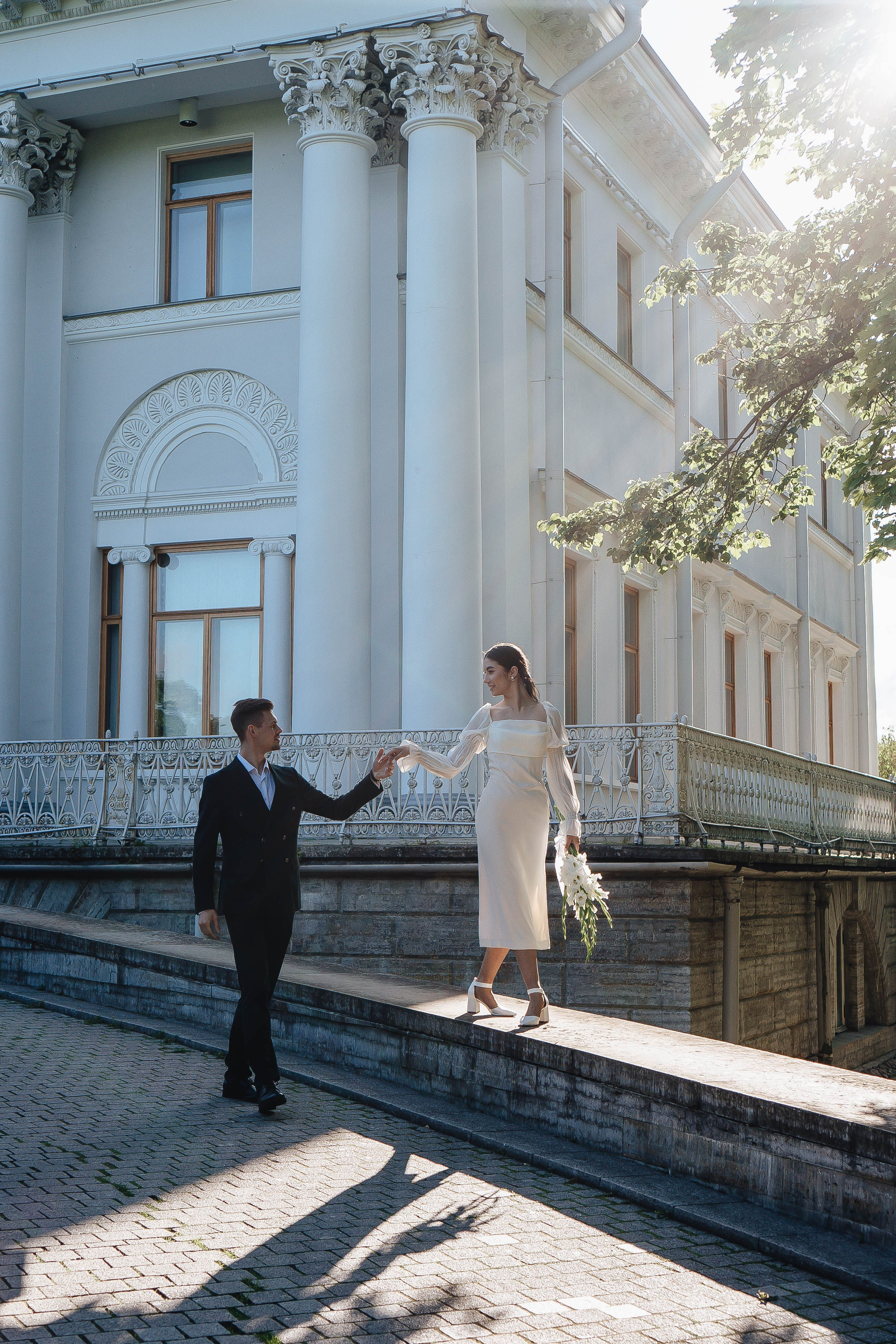 СВАДЕБНАЯ СЬЕМКА НА РАССВЕТЕ НА ЕЛАГИНОМ ОСТОРОВЕ. Профессиональный фотограф, Санкт-Петербург — Виктория Богомолова