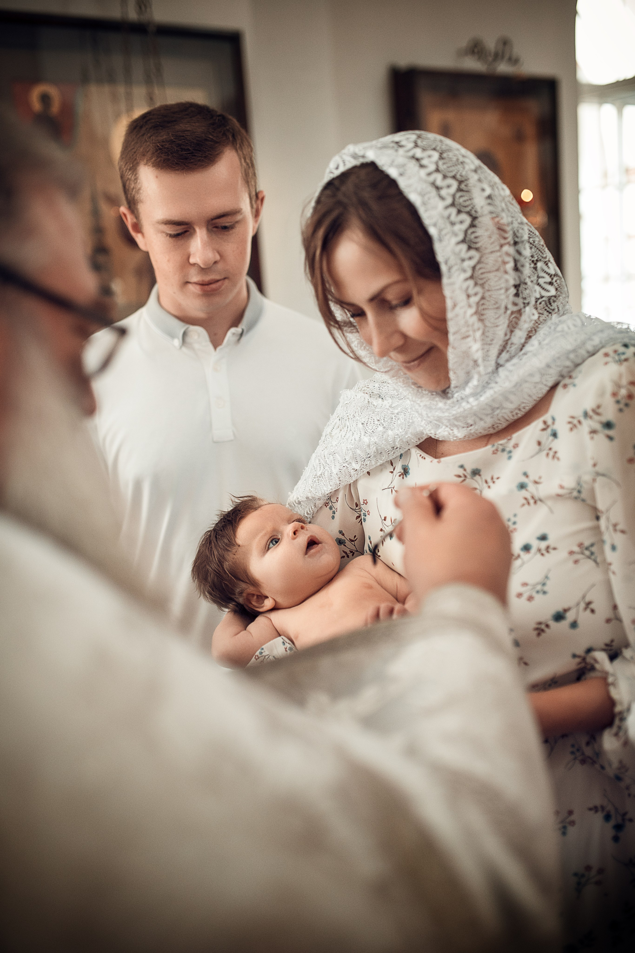 Фотосъемка крещения в Москве