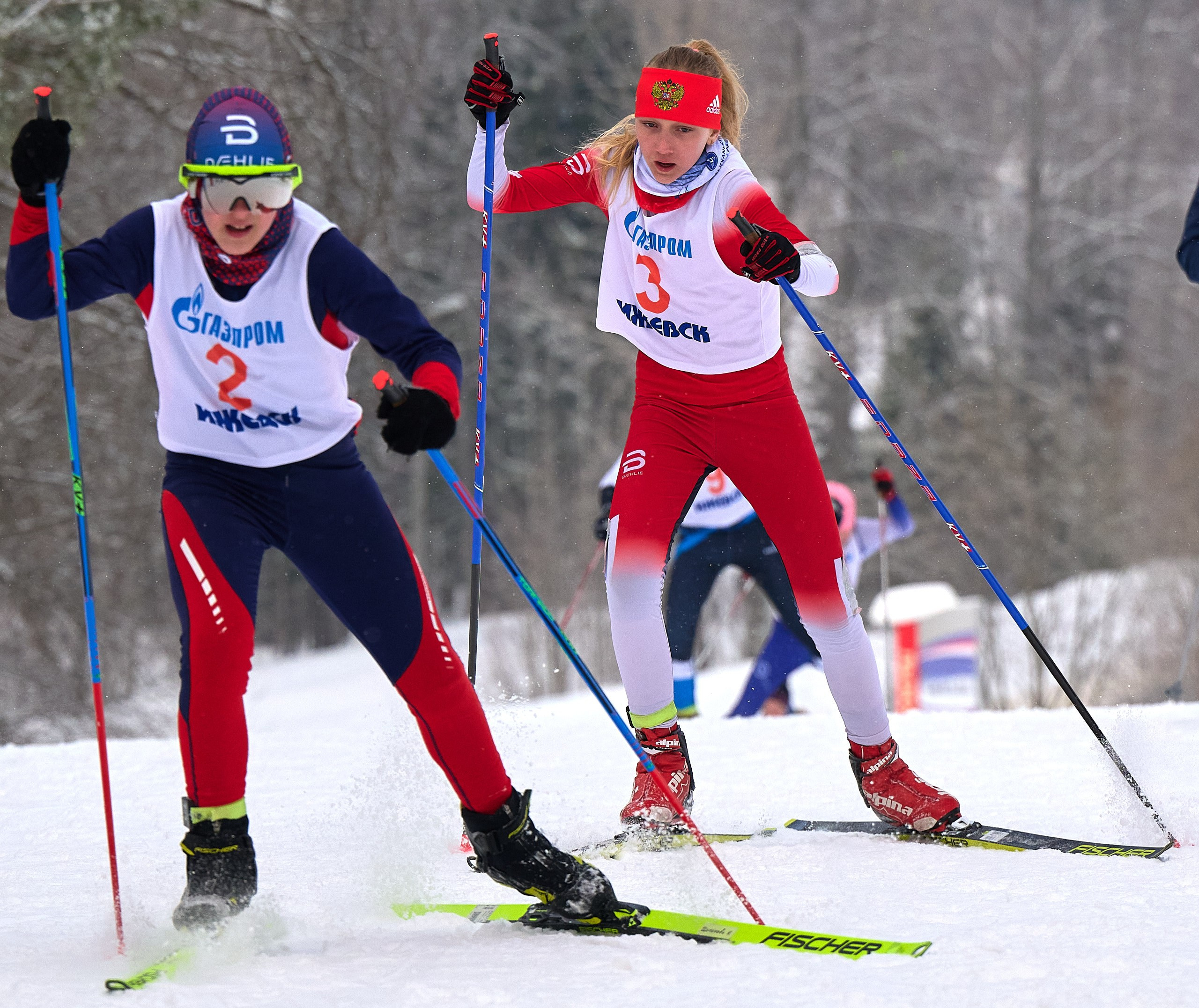 Всероссийские соревнования по лыжным гонкам «Пионерская правда». Ижевс. Спортивный репортажный фотограф в Ижевске Сергей Мерзляков