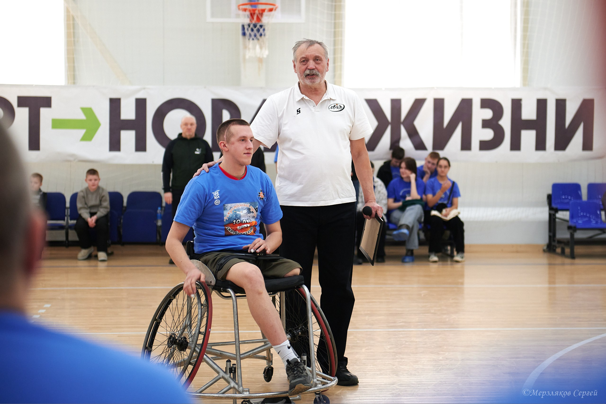 X традиционный Рождественский турнир по баскетболу на колясках. Ижевск. Спортивный репортажный фотограф в Ижевске Сергей Мерзляков