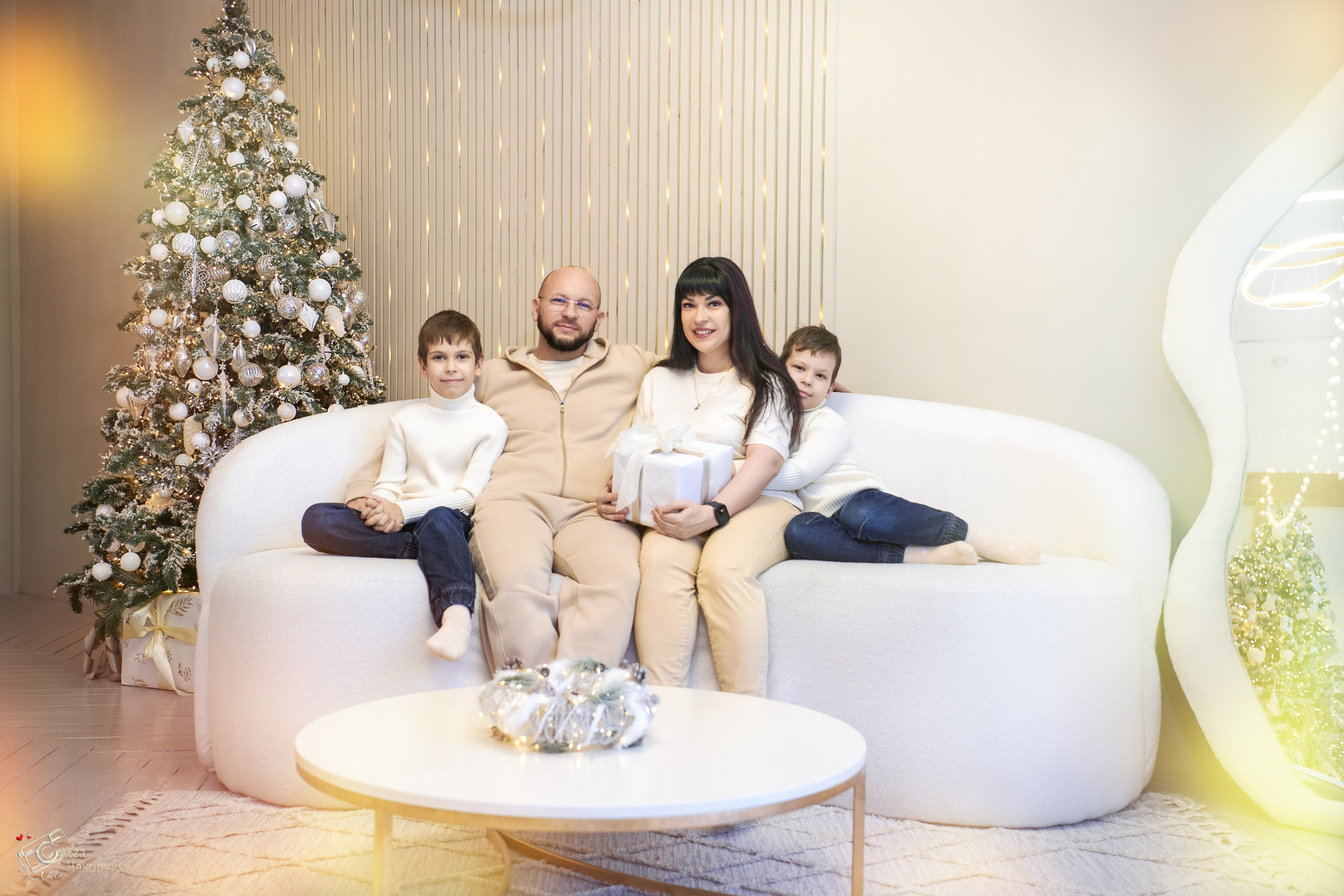 Новогодняя сказка для дружной семьи. Ольга Чёкотова (Фотограф Кострома)