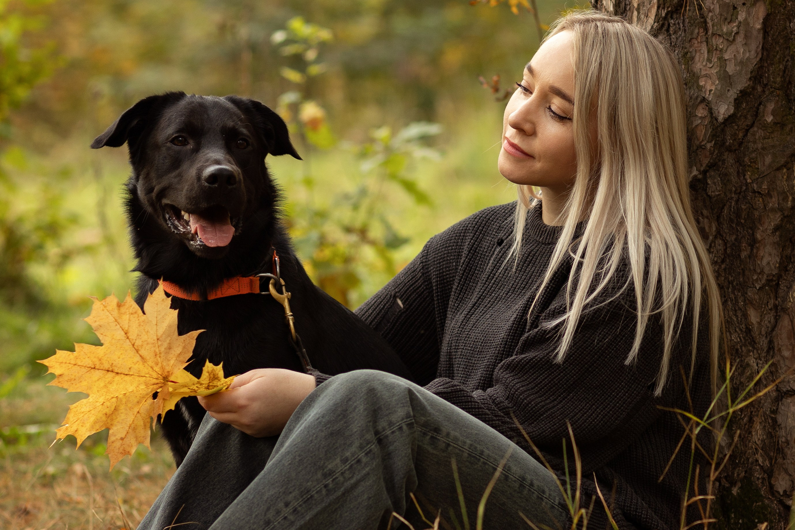 Анастасия и Балу. Фотограф — Анималист Наталья Тямушева