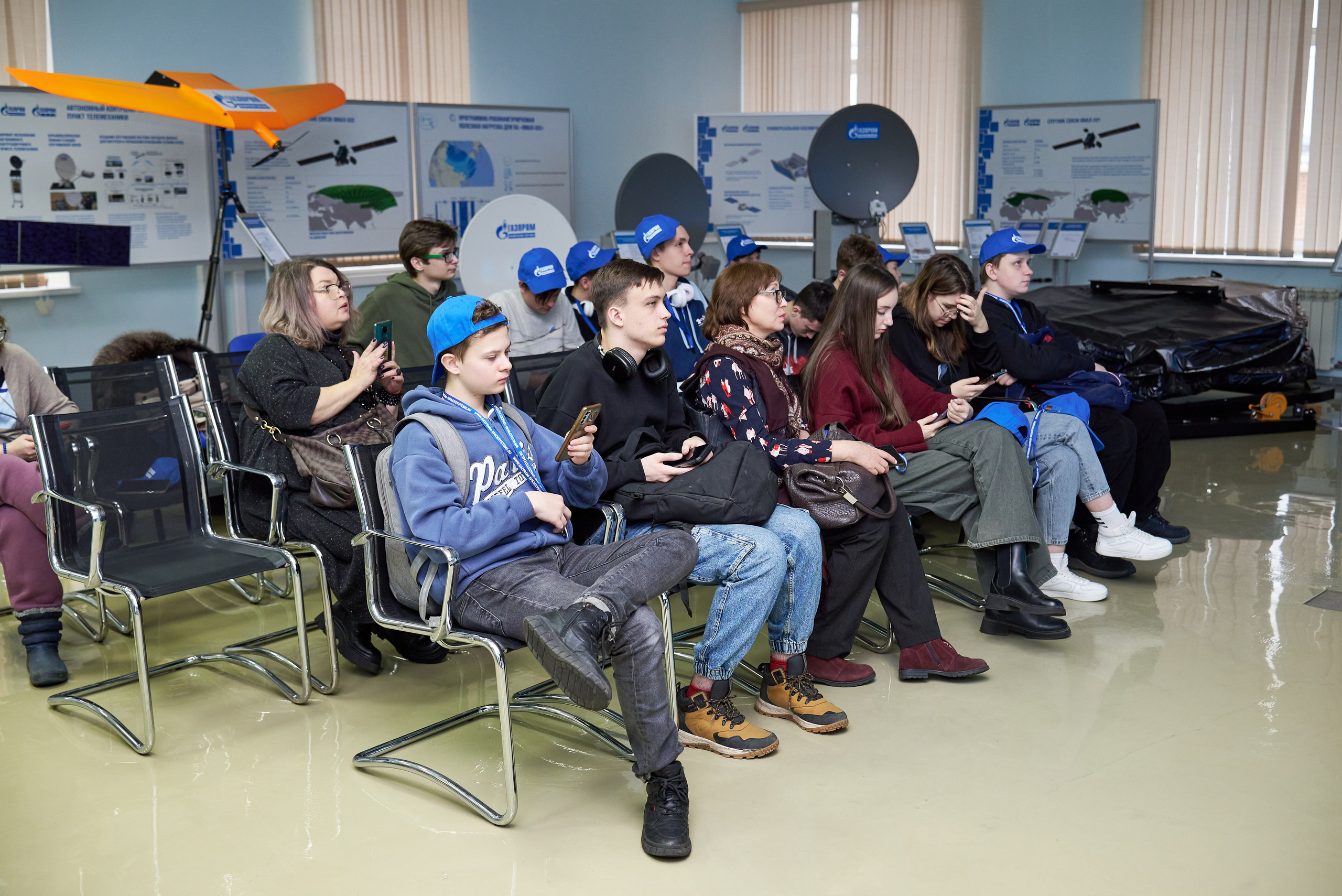 Экскурсия в «Газпром Космические системы». Фотограф Щёлково