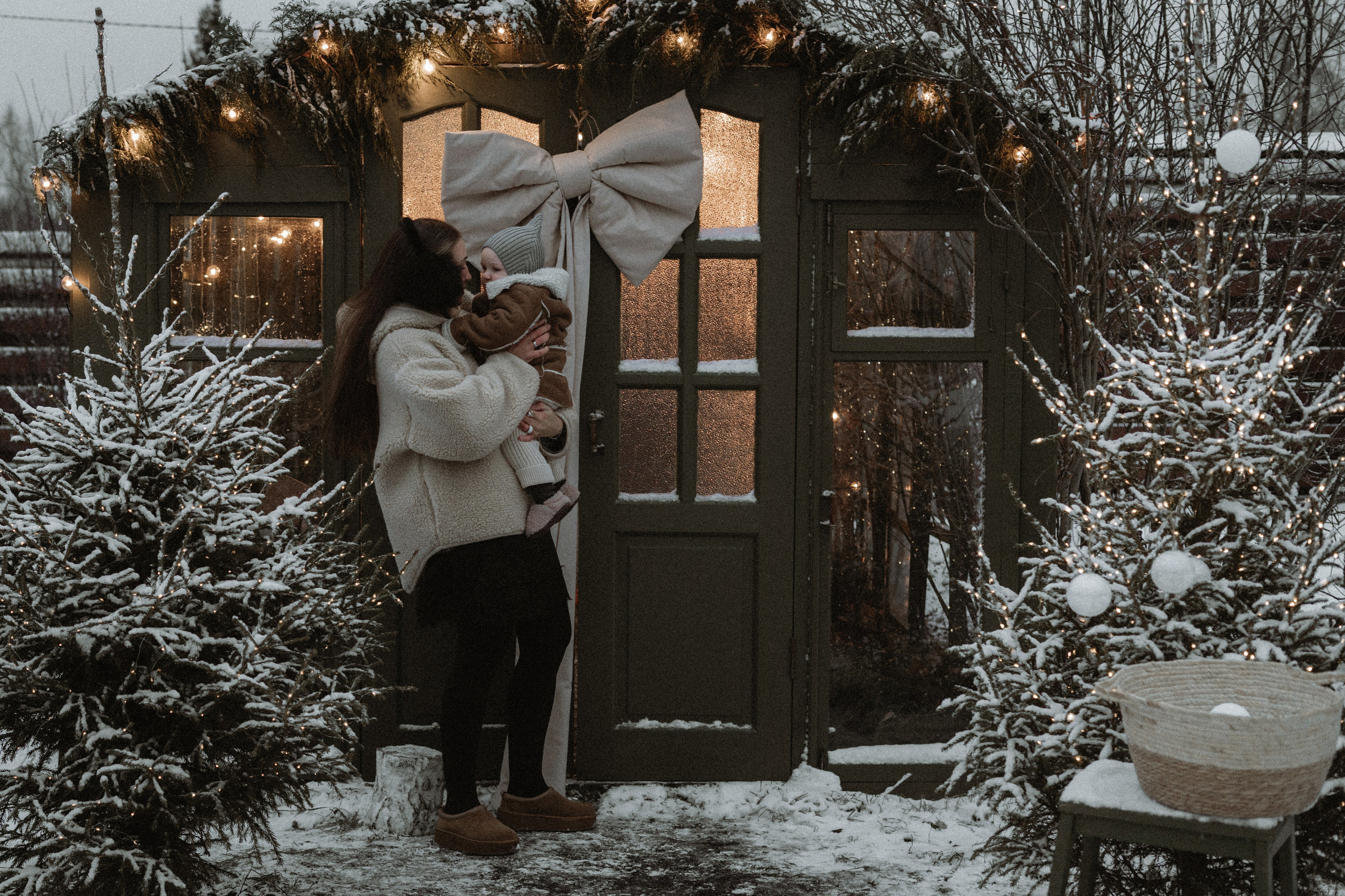 Новый год на даче. Семейный фотограф в Челябинске Юлия Короткова