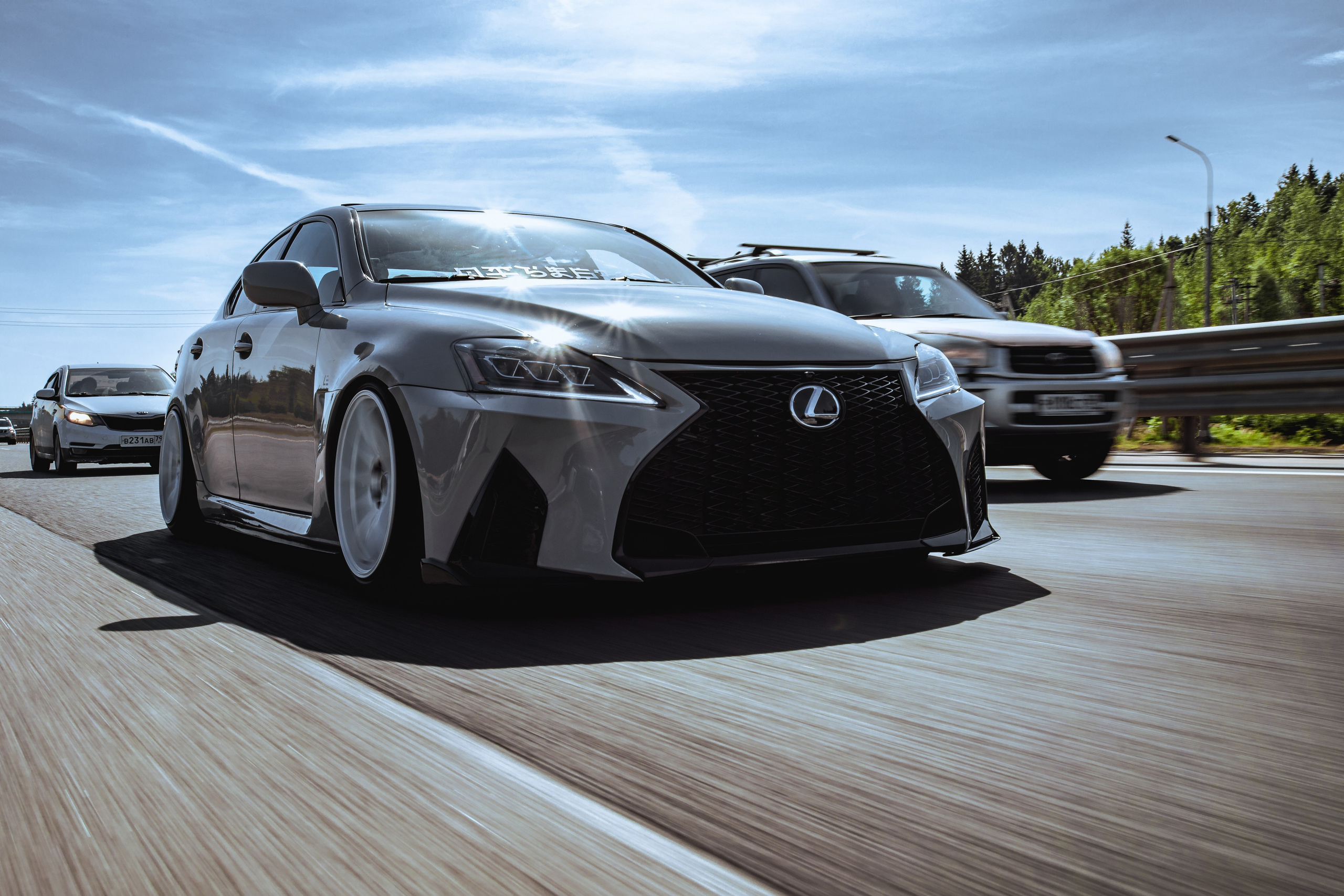 Lexus IS 250. Спортивный фотограф — Никита