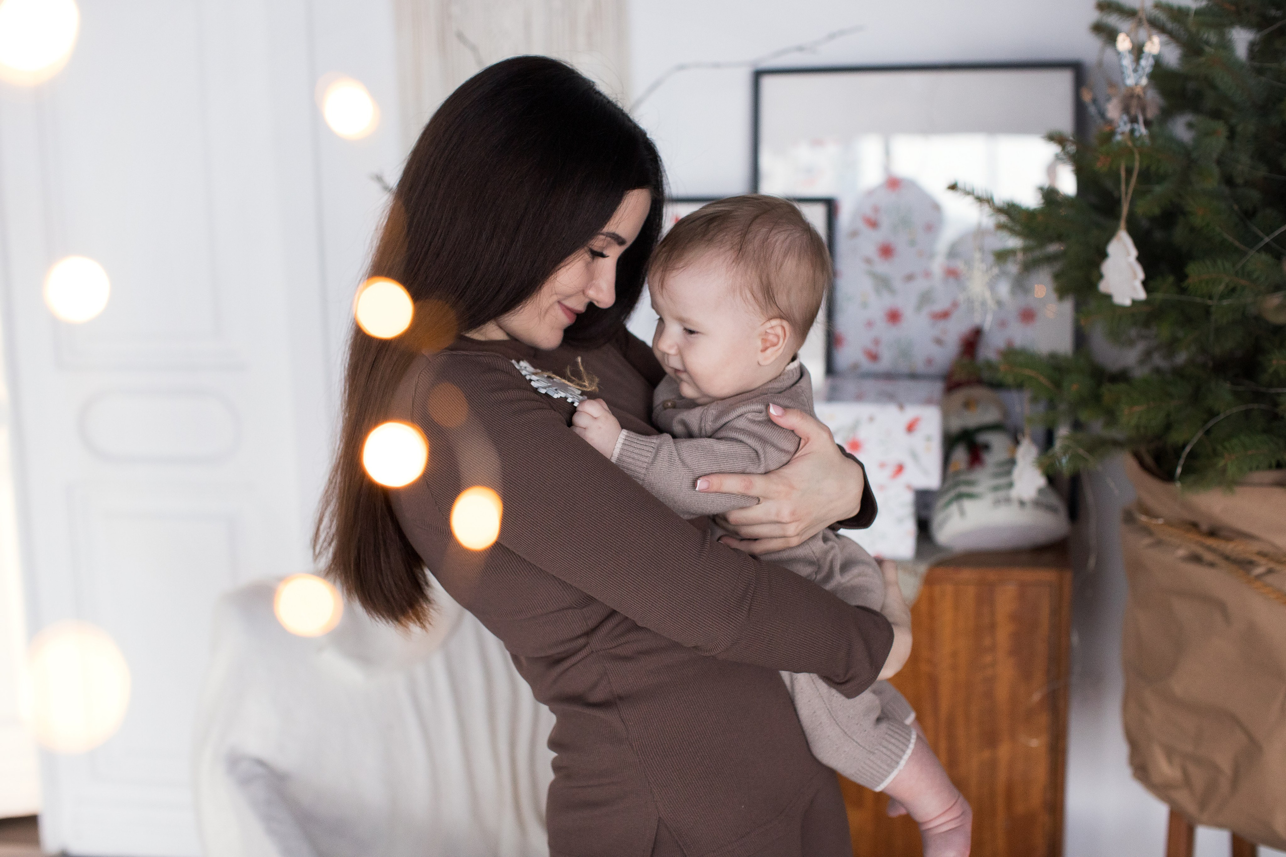 Первый Новый год. Семейный и детский фотограф в Саратове Полина Коткина