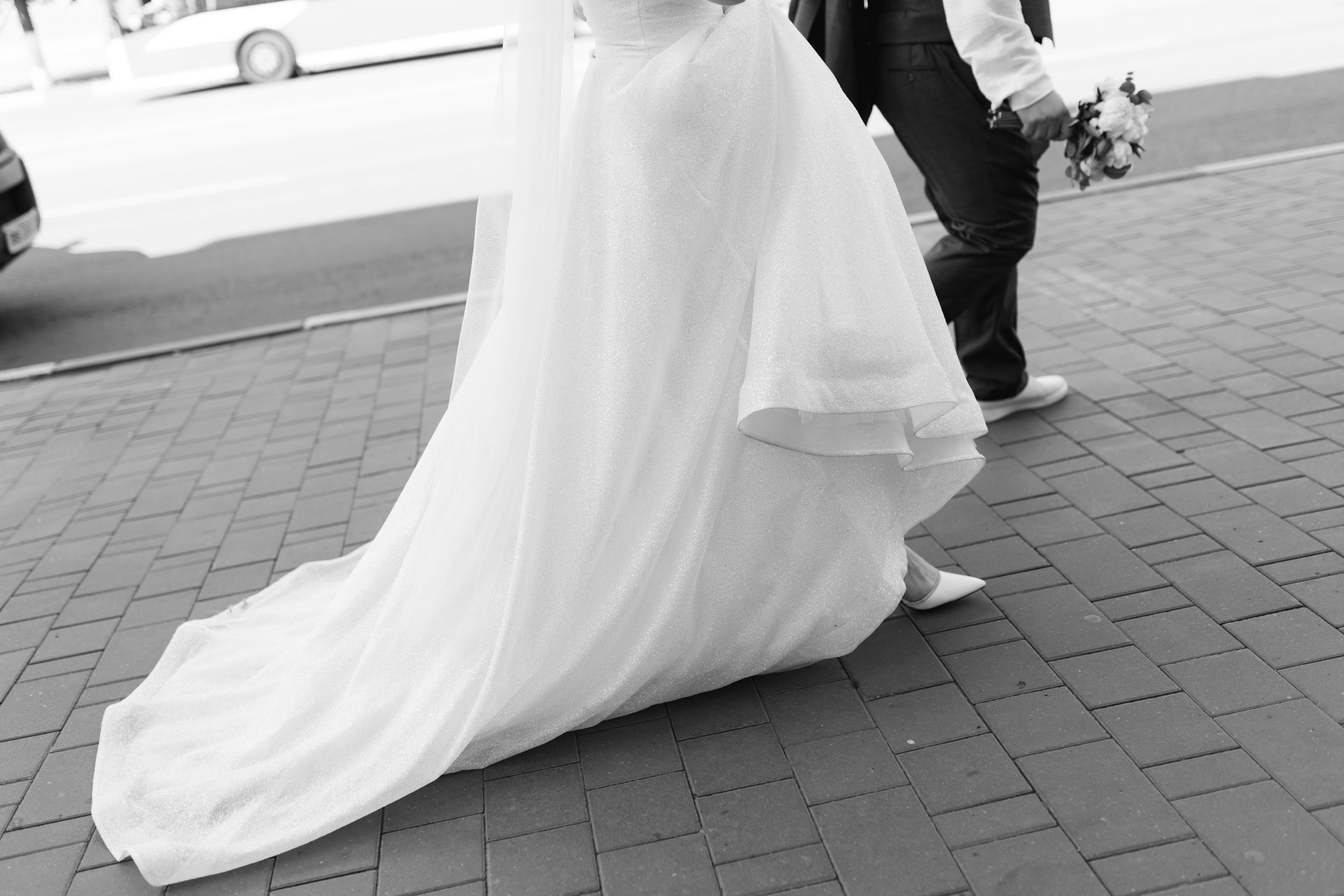 Черно-белая свадьба. Свадебный и семейный фотограф в Туле и области Маша Костина