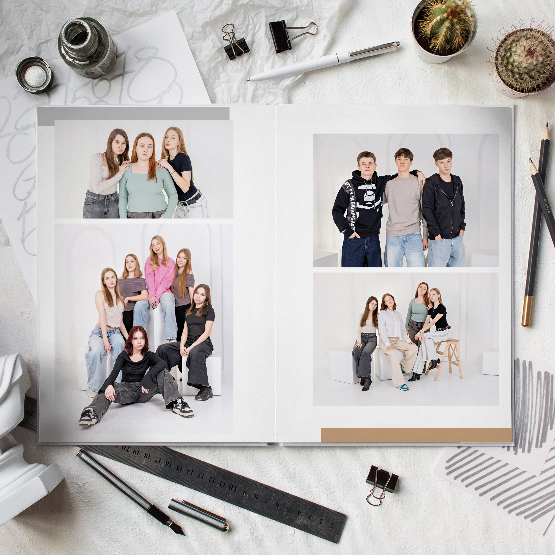 Графика 23×30 на 40 страниц 3500 руб. (тонкие страницы). Семейный и детский фотограф в Перми Ася Леонтьева