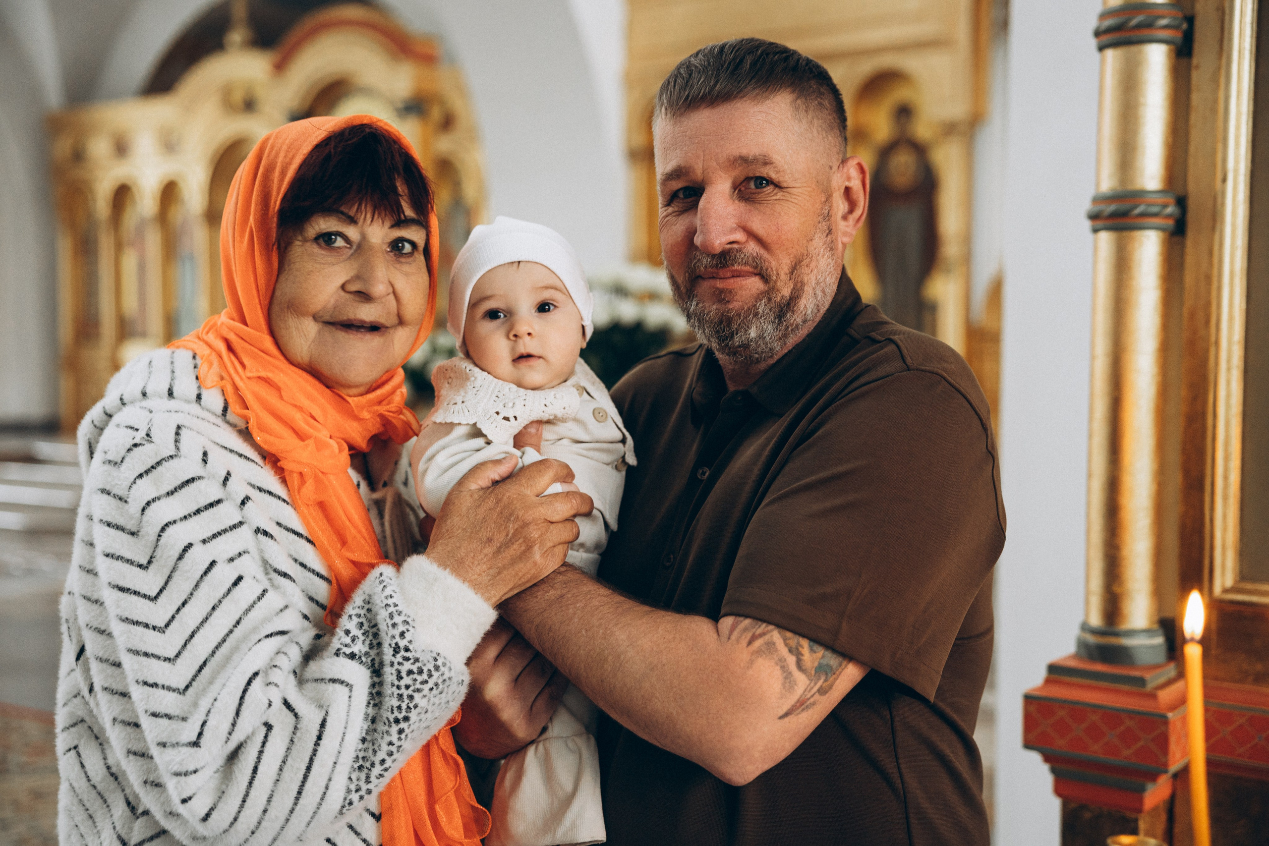 Крещение Анисии. Свадебный, семейный фотограф в Иркутске Светлана Макаричева