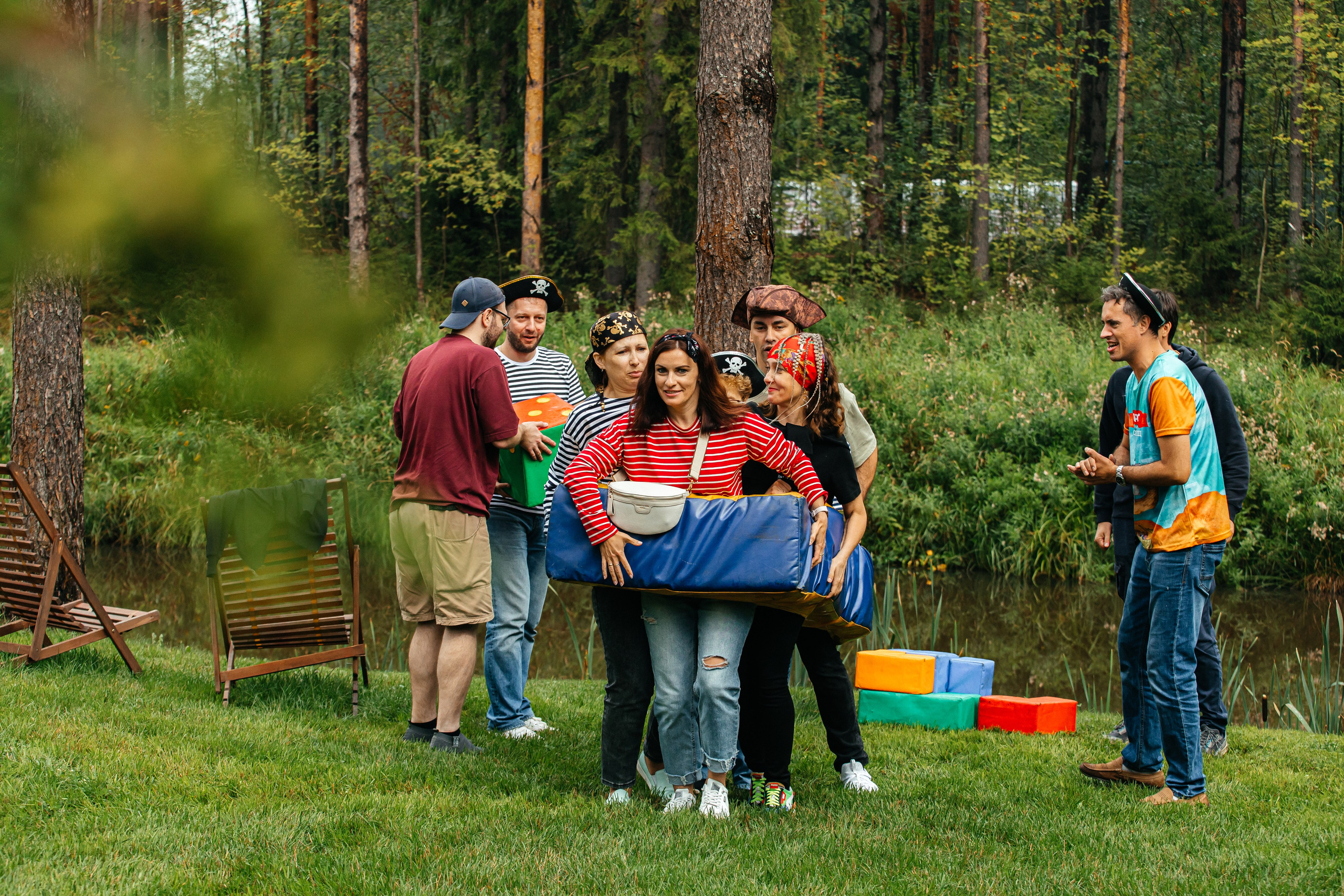 Тимбилдинг «Пираты». Фотограф в Санкт-Петербурге Виктория Безверхая