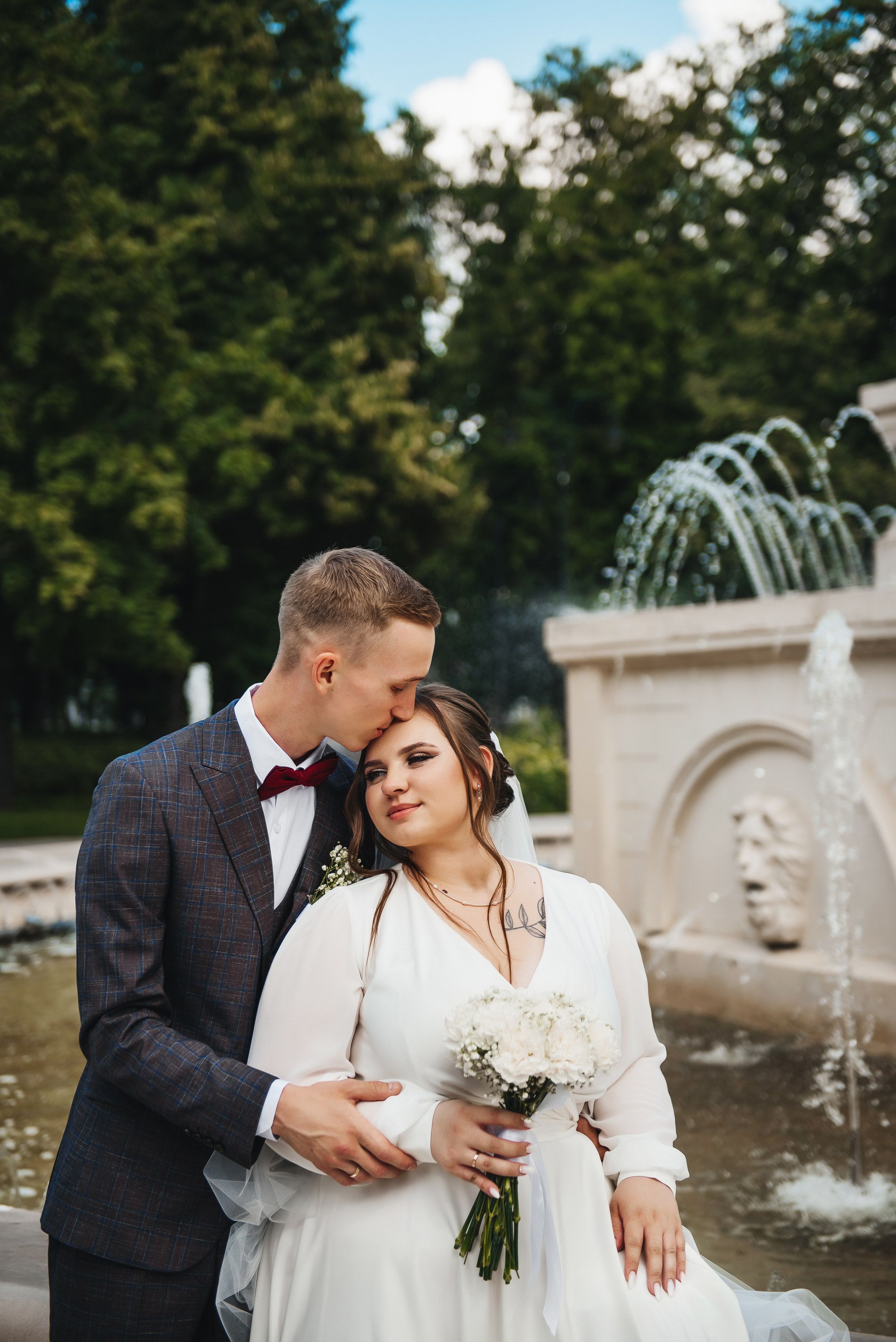 Свадебная фотосессия Олеси и Никиты. Свадебный и семейный фотограф в Воронеже Алёна Пшеничная